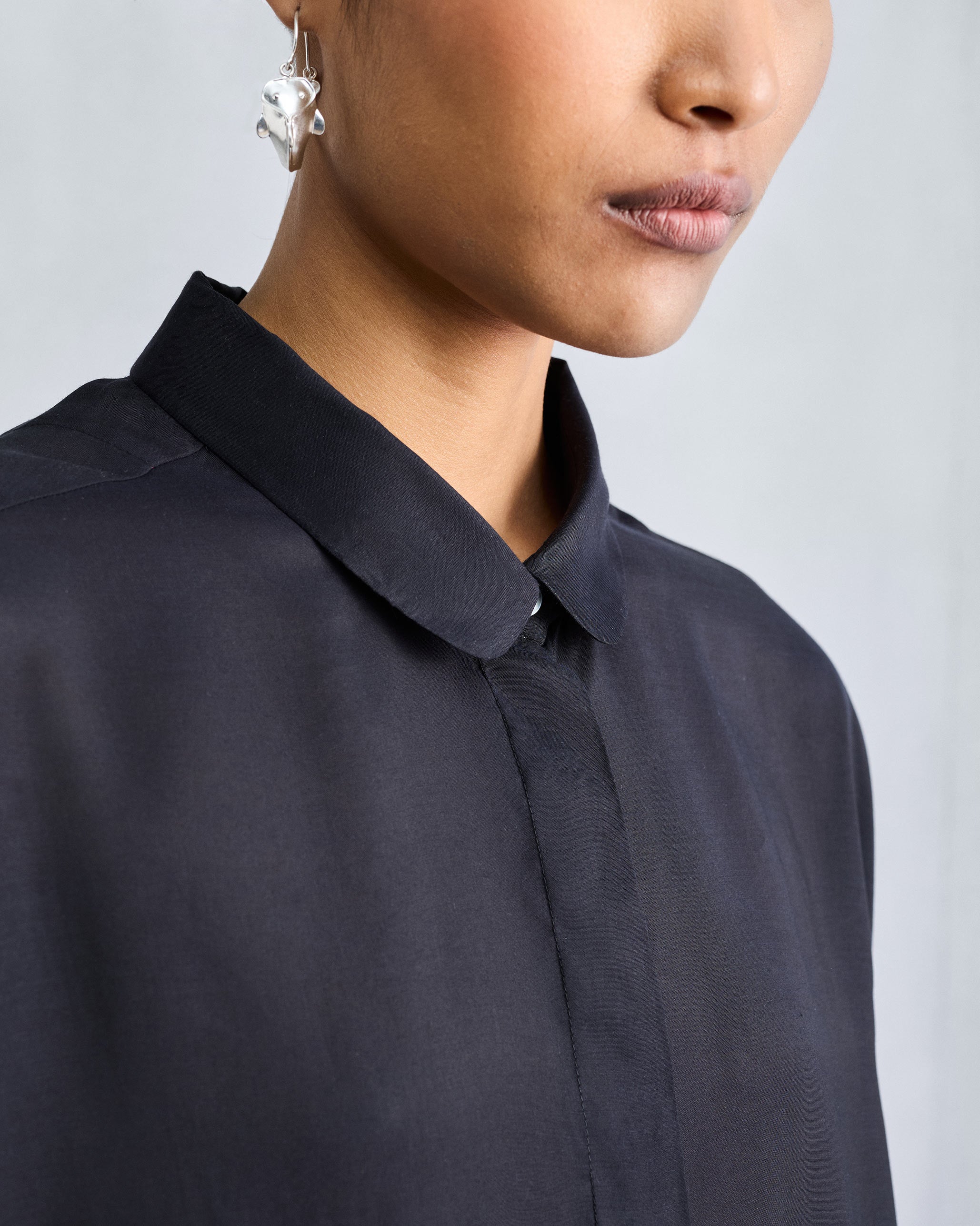 Boxy Shirt - Black
