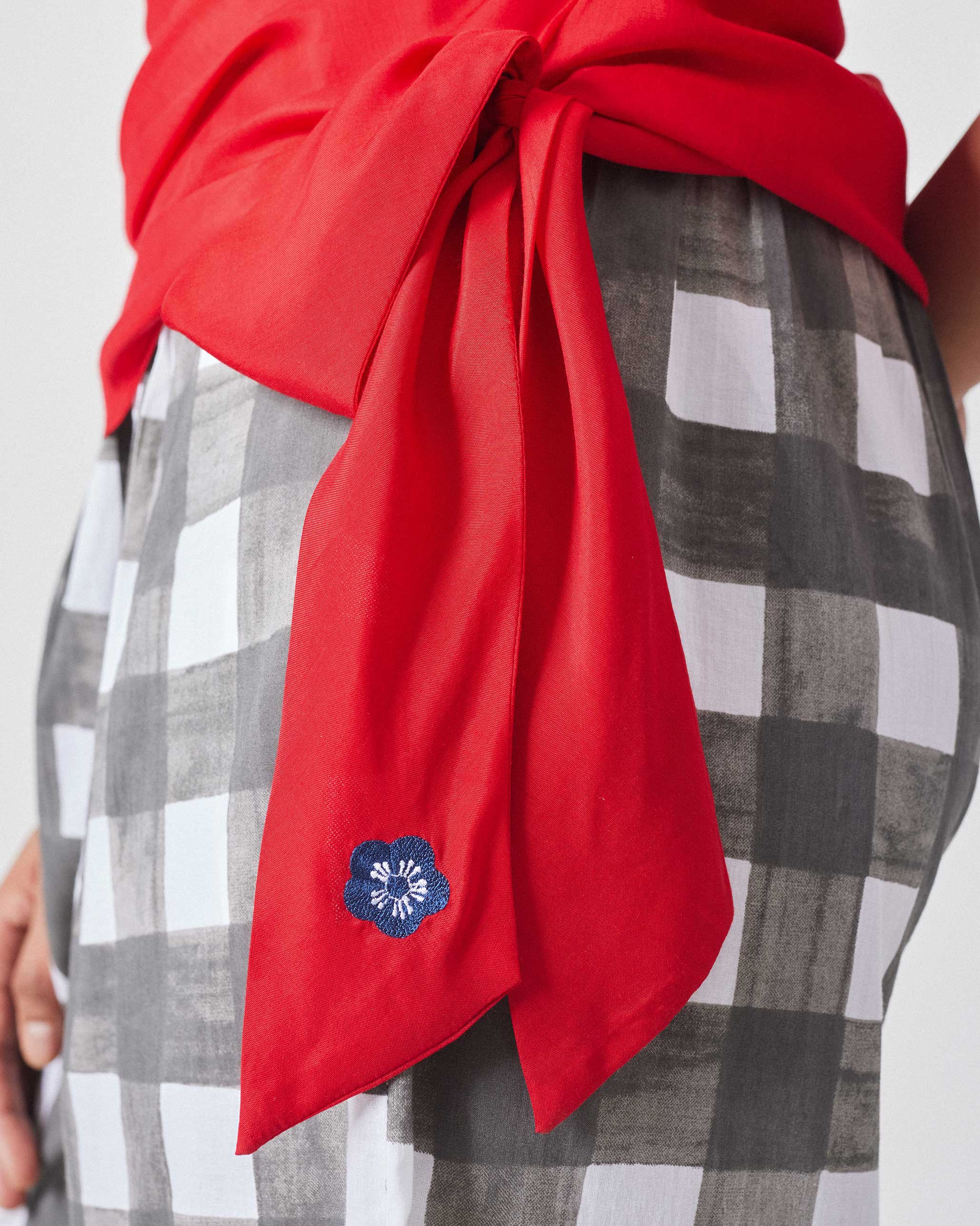 Tokyo Off Shoulder Top - Red