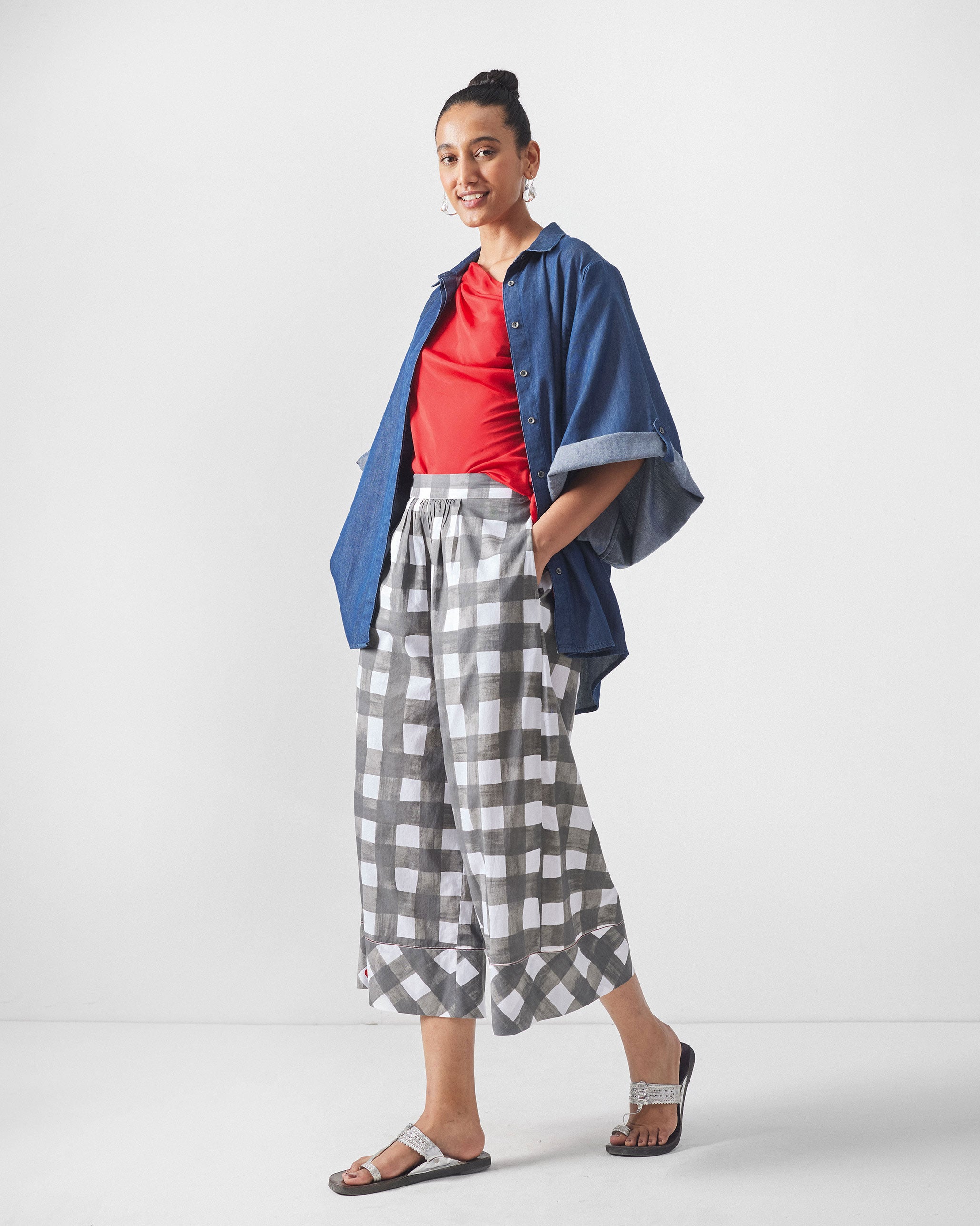 Tokyo Off Shoulder Top - Red