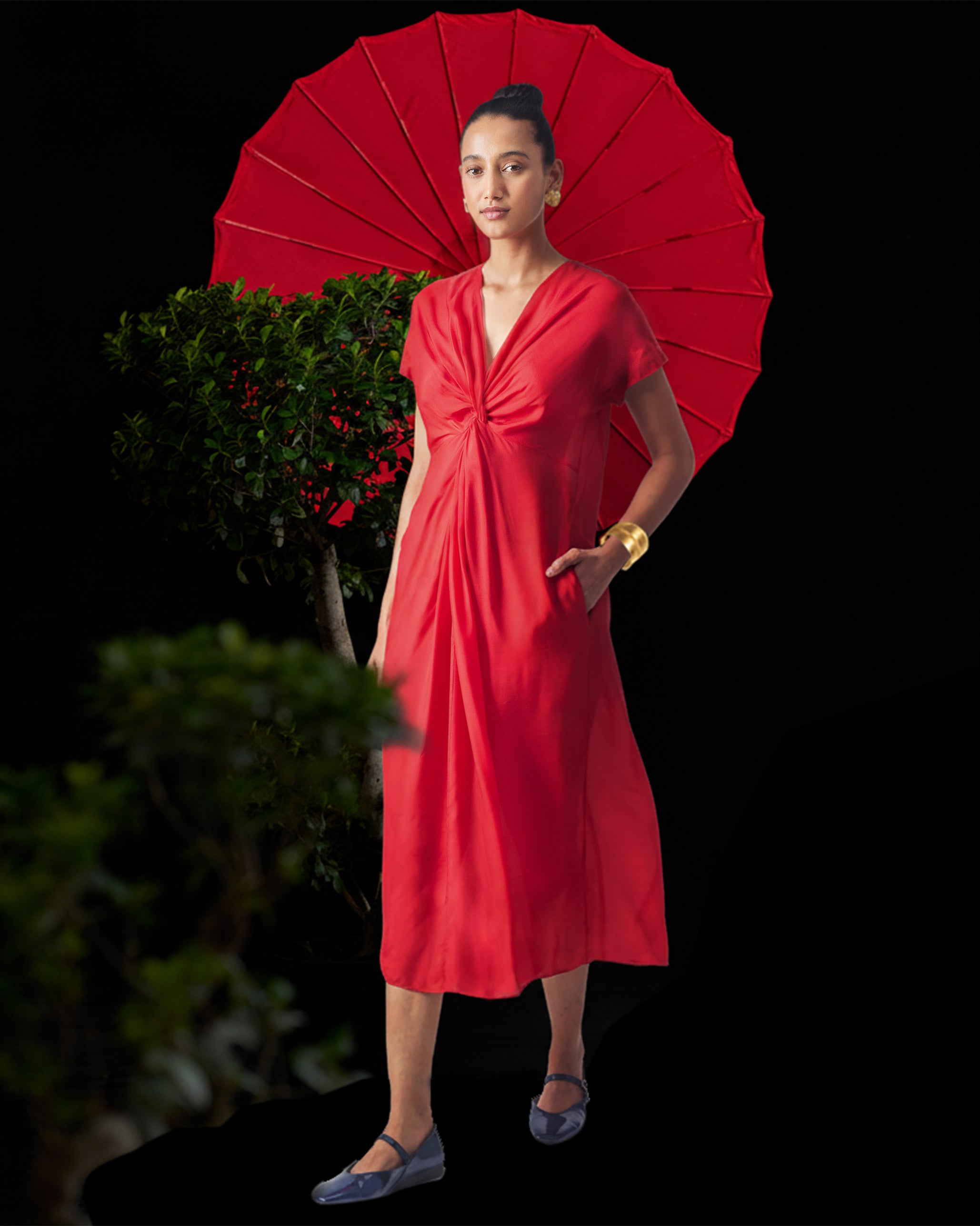 Heart To Heart Dress - Red