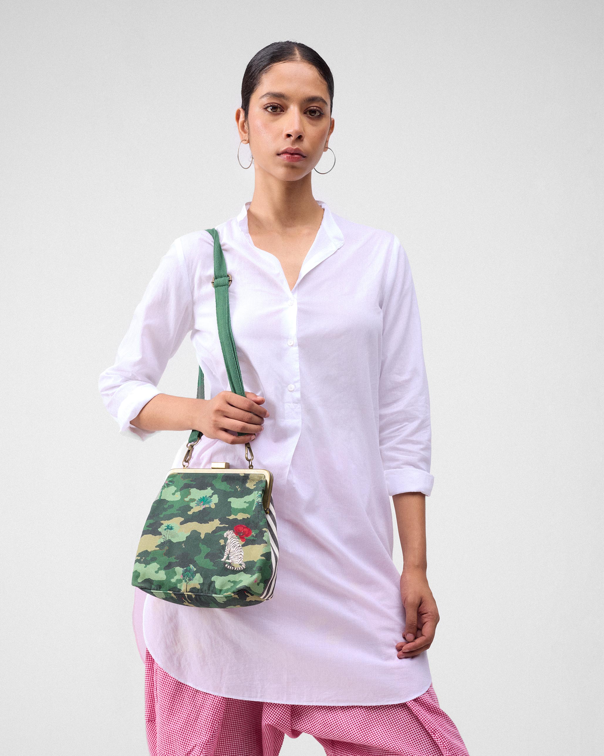 The Mini Messenger - Camo Print