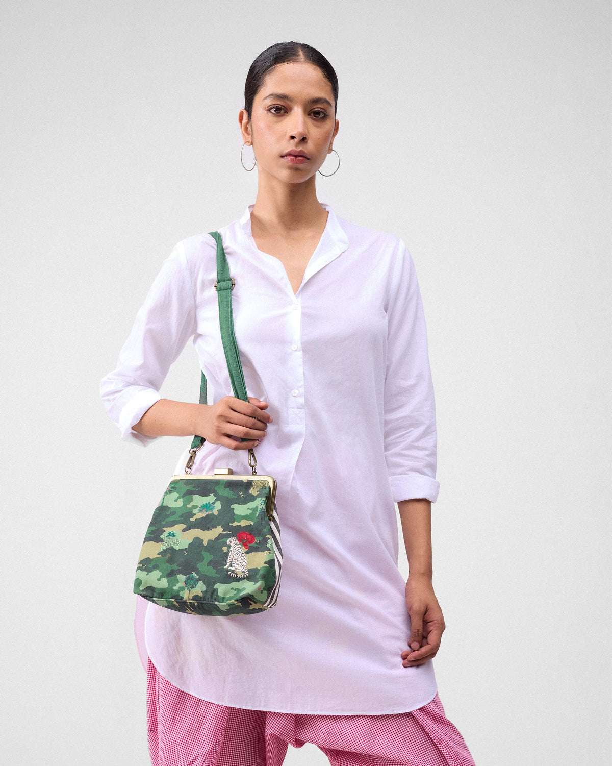 The Mini Messenger - Camo Print