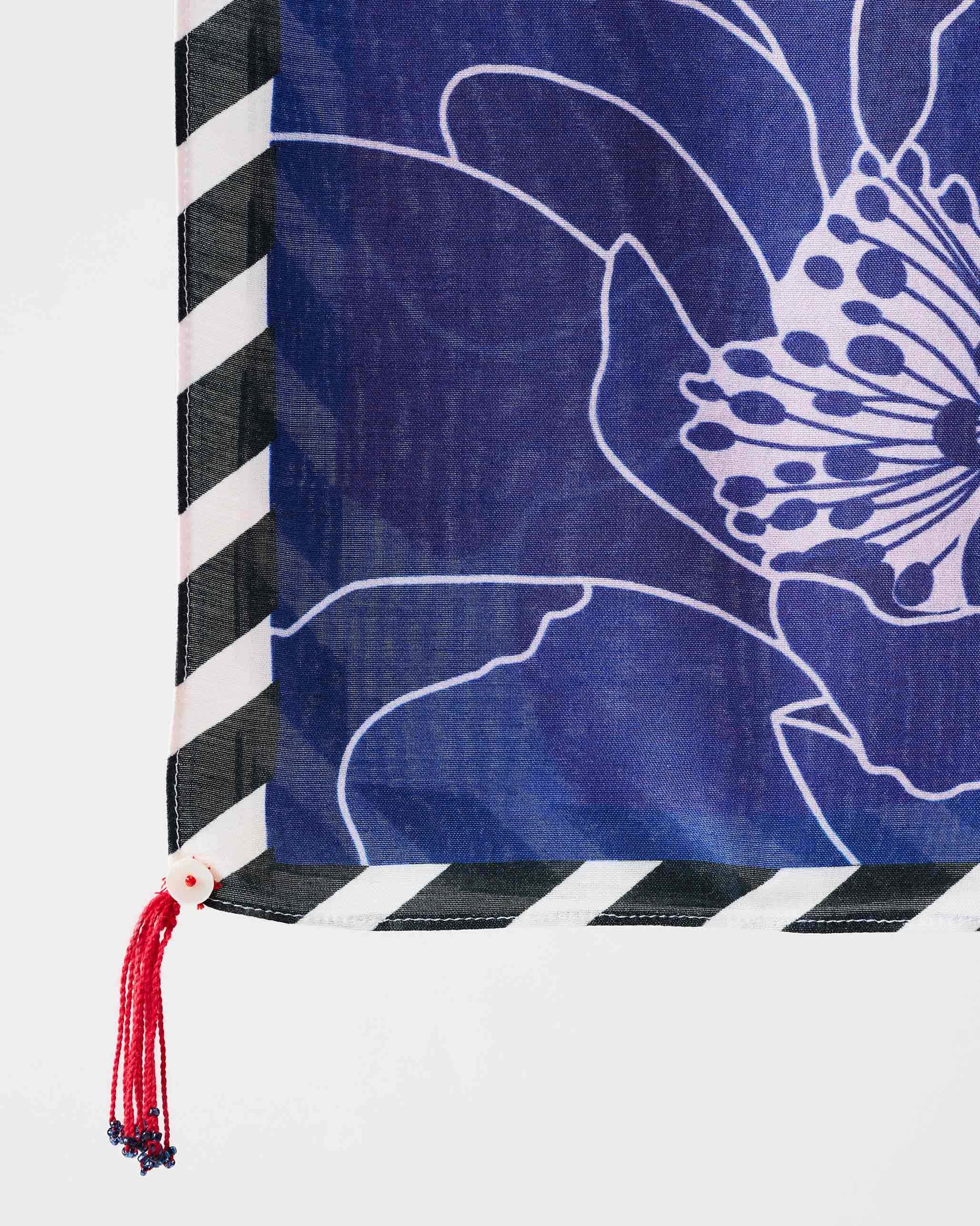 Peony Scarf - Red