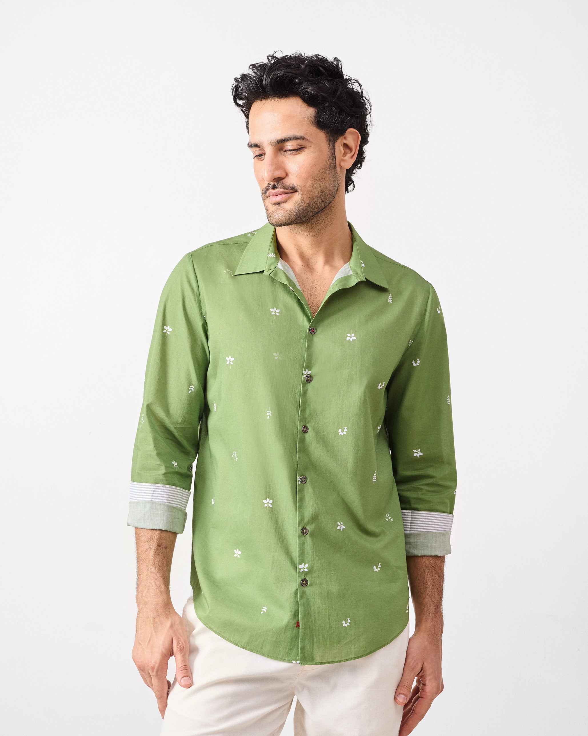 Hakuna Shirt - Green Printed