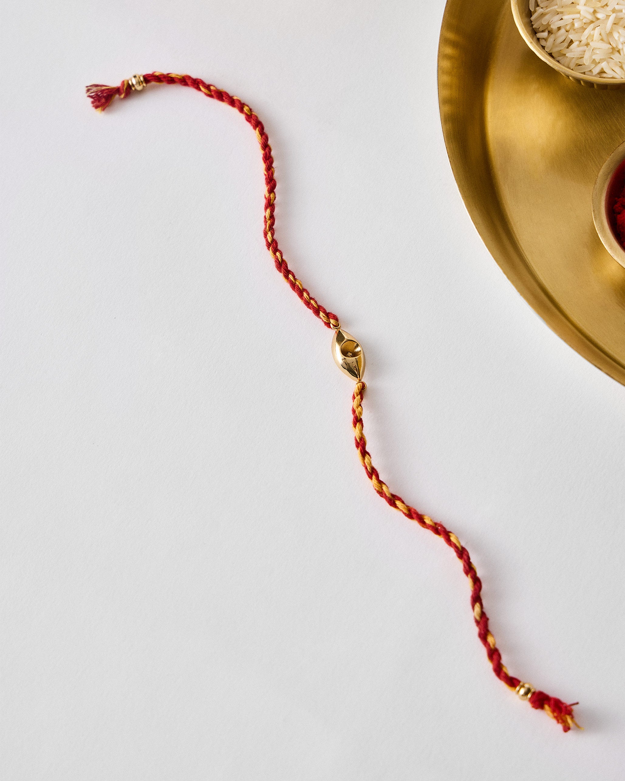 Evil Eye Rakhi - Red