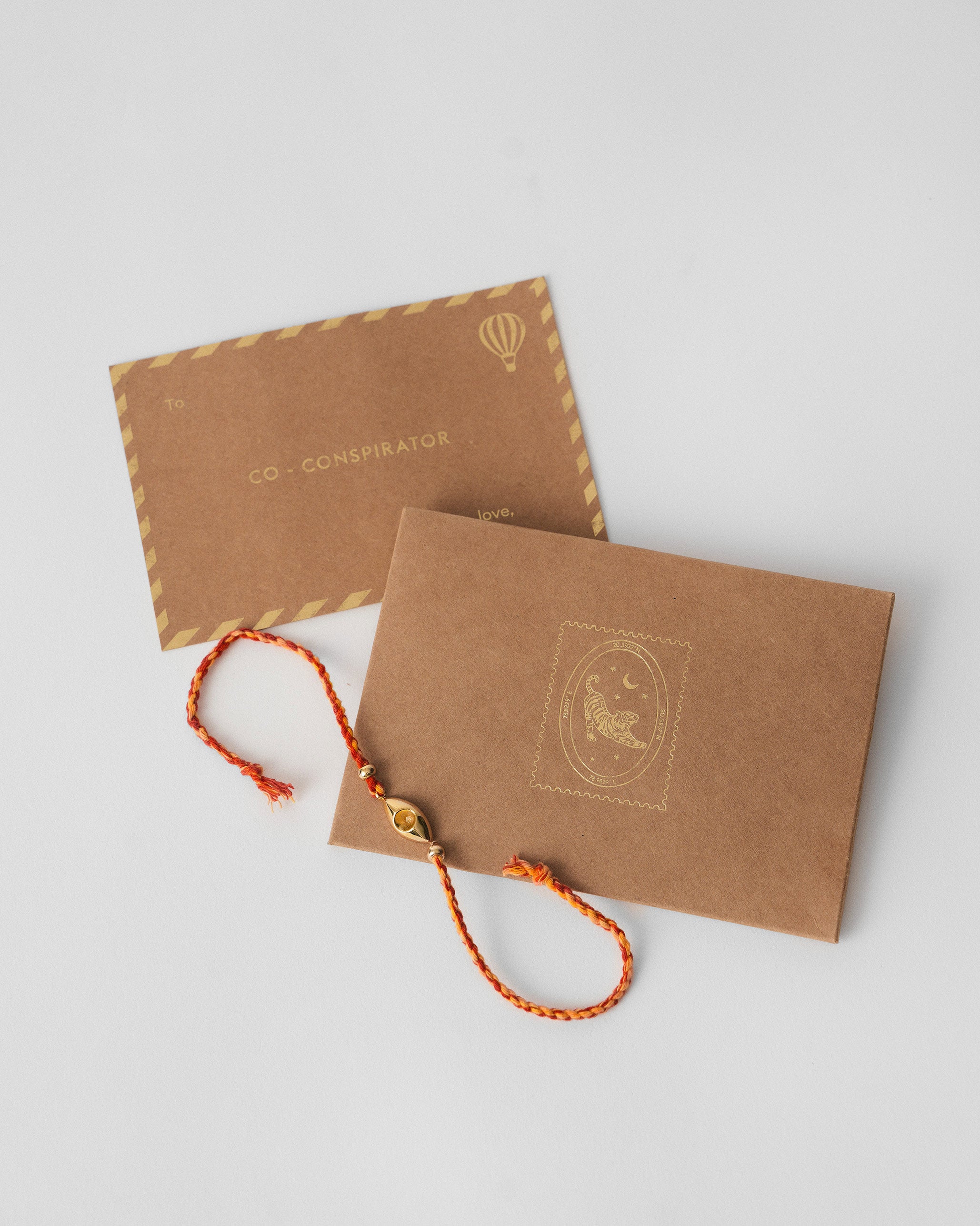 Evil Eye Rakhi - Red