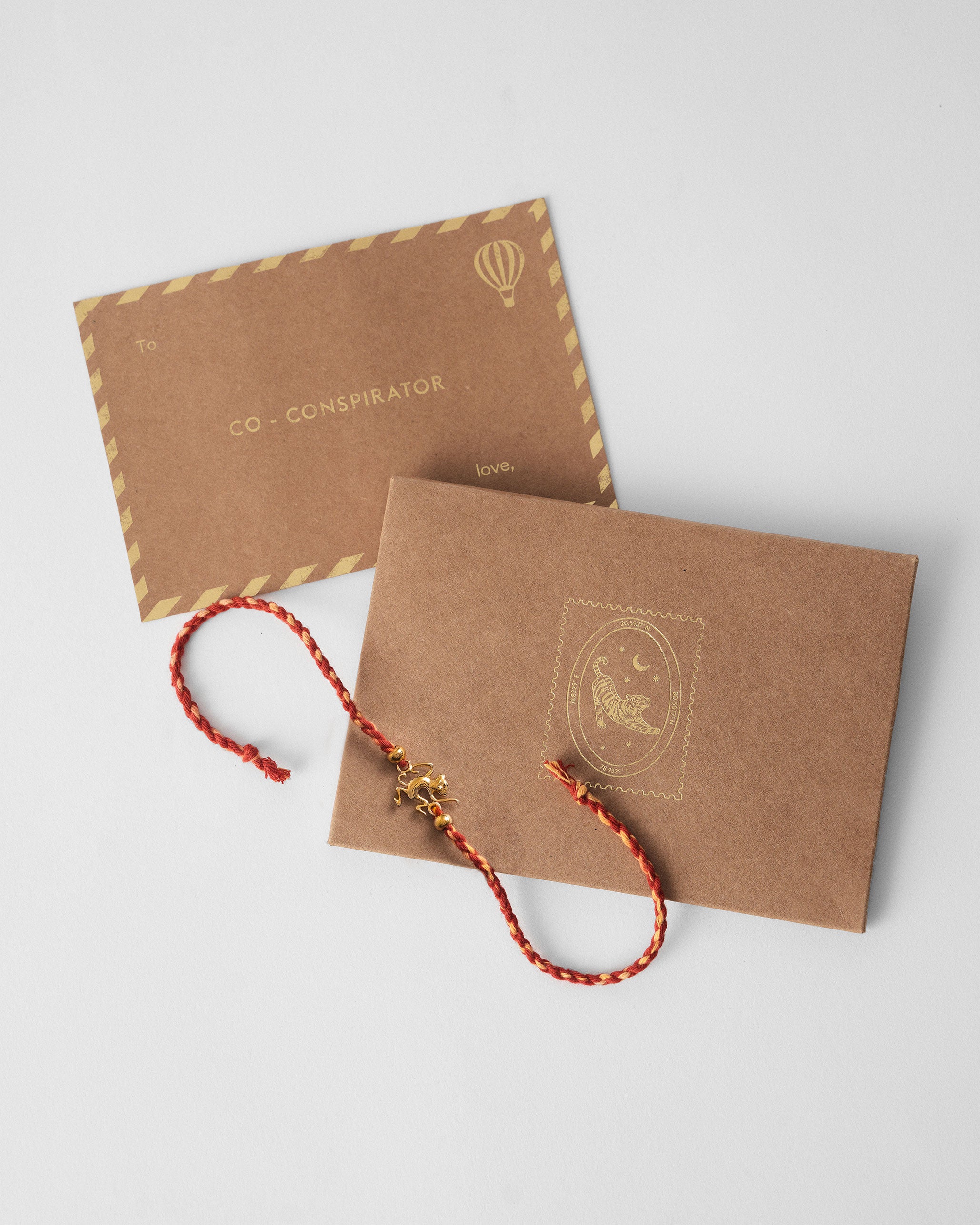 Monkey Rakhi - Red