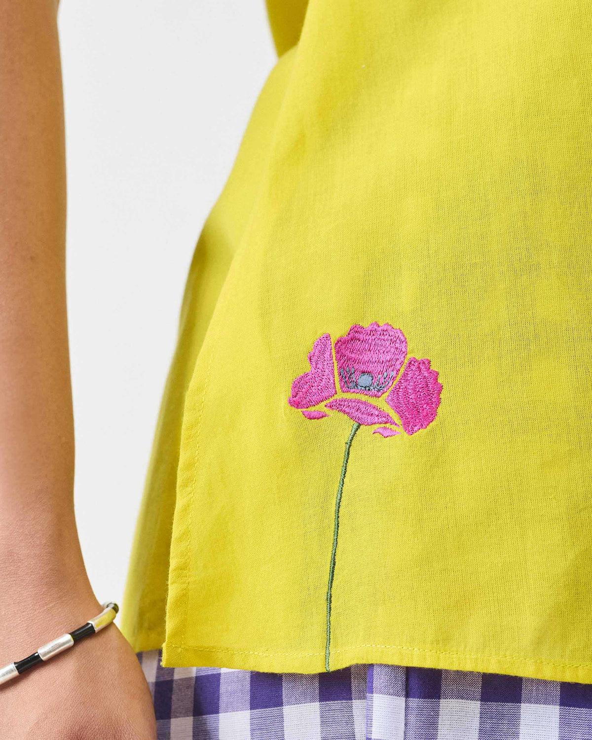 Pocket Top - Chartreuse