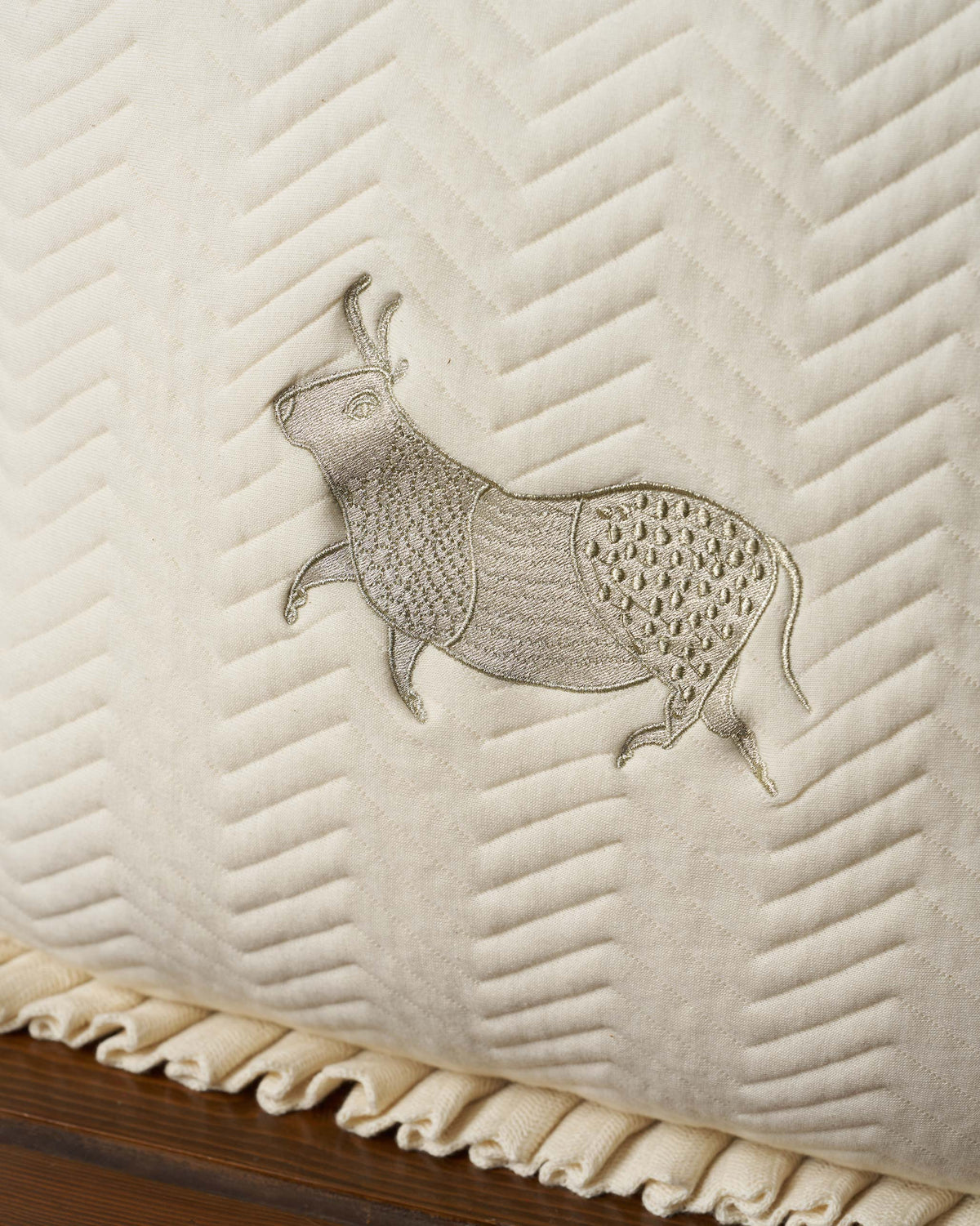 Bull Cushion Cover