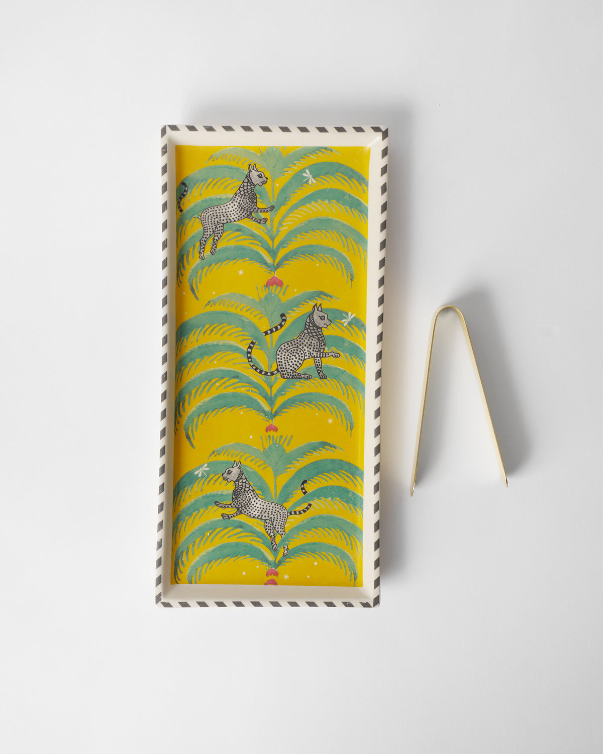 Bagh Cookie Tray with Tong