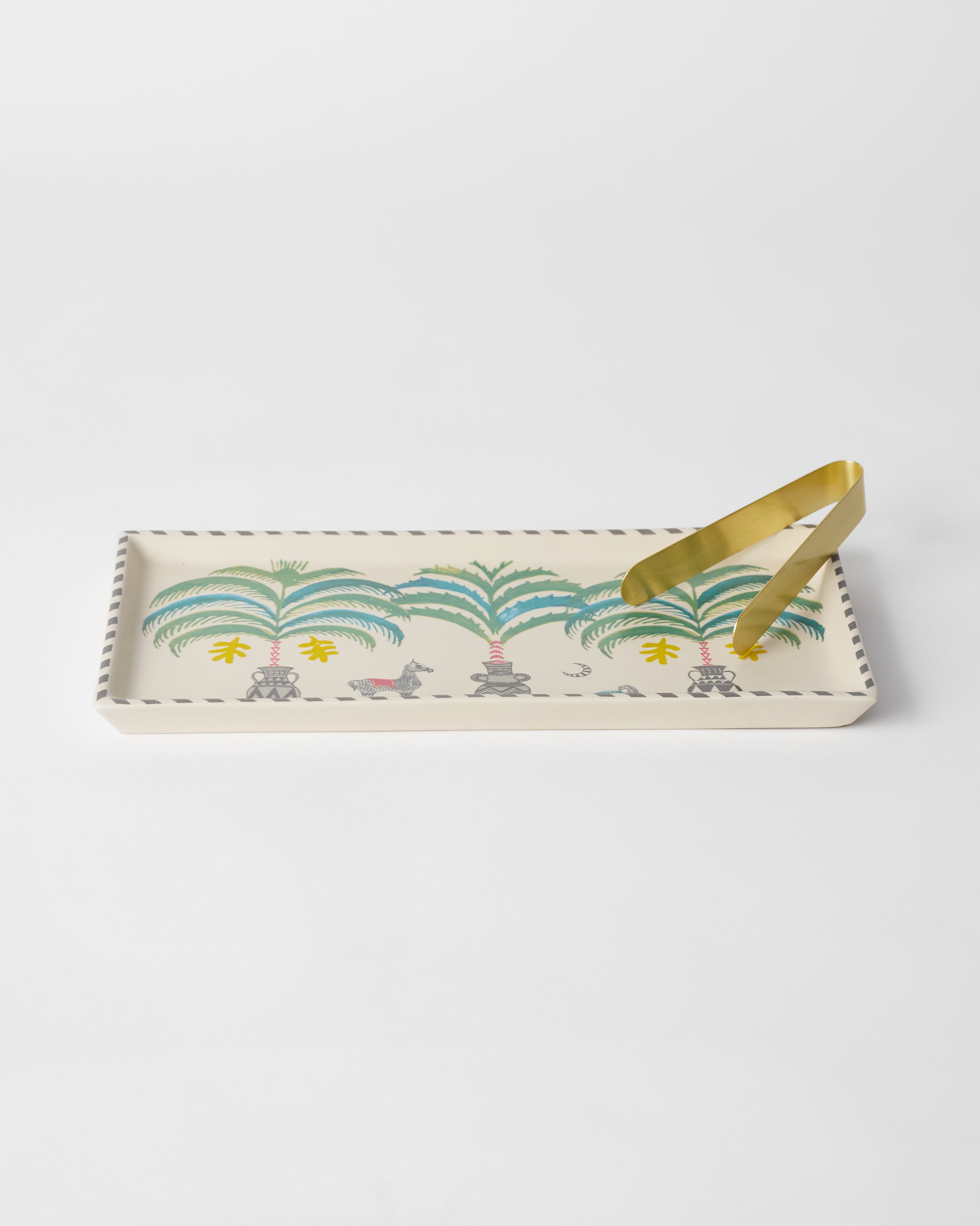 Indus Cookie Tray with Tong