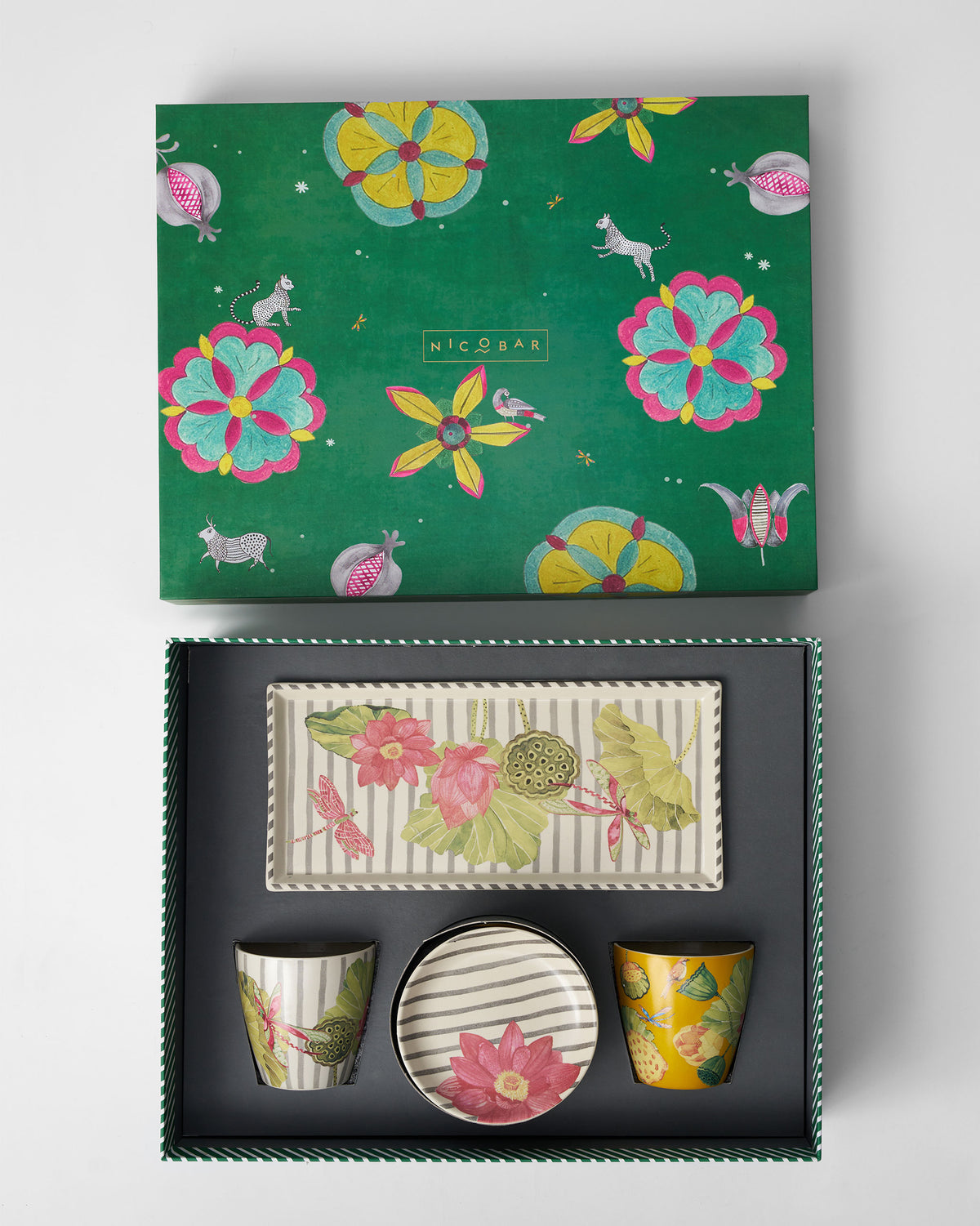 Lotus Garden Tea Set