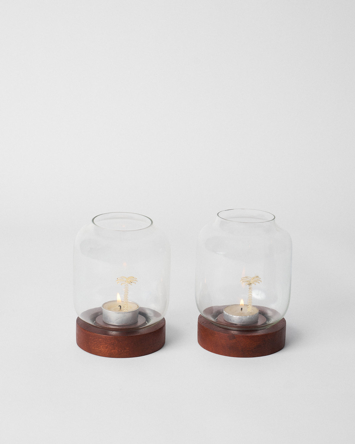 Indus Palm Votive - Set of 2