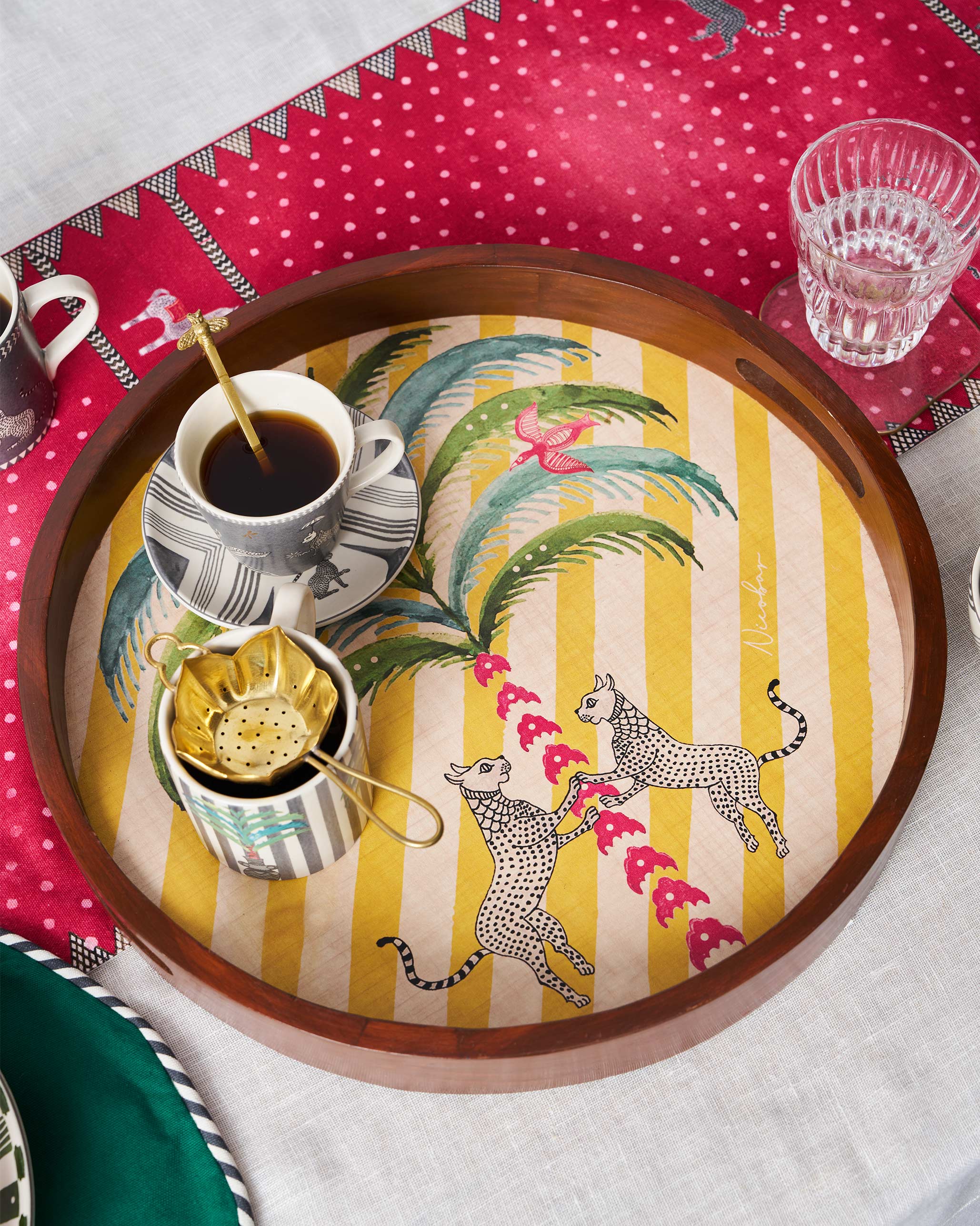 Bagh Round Tray