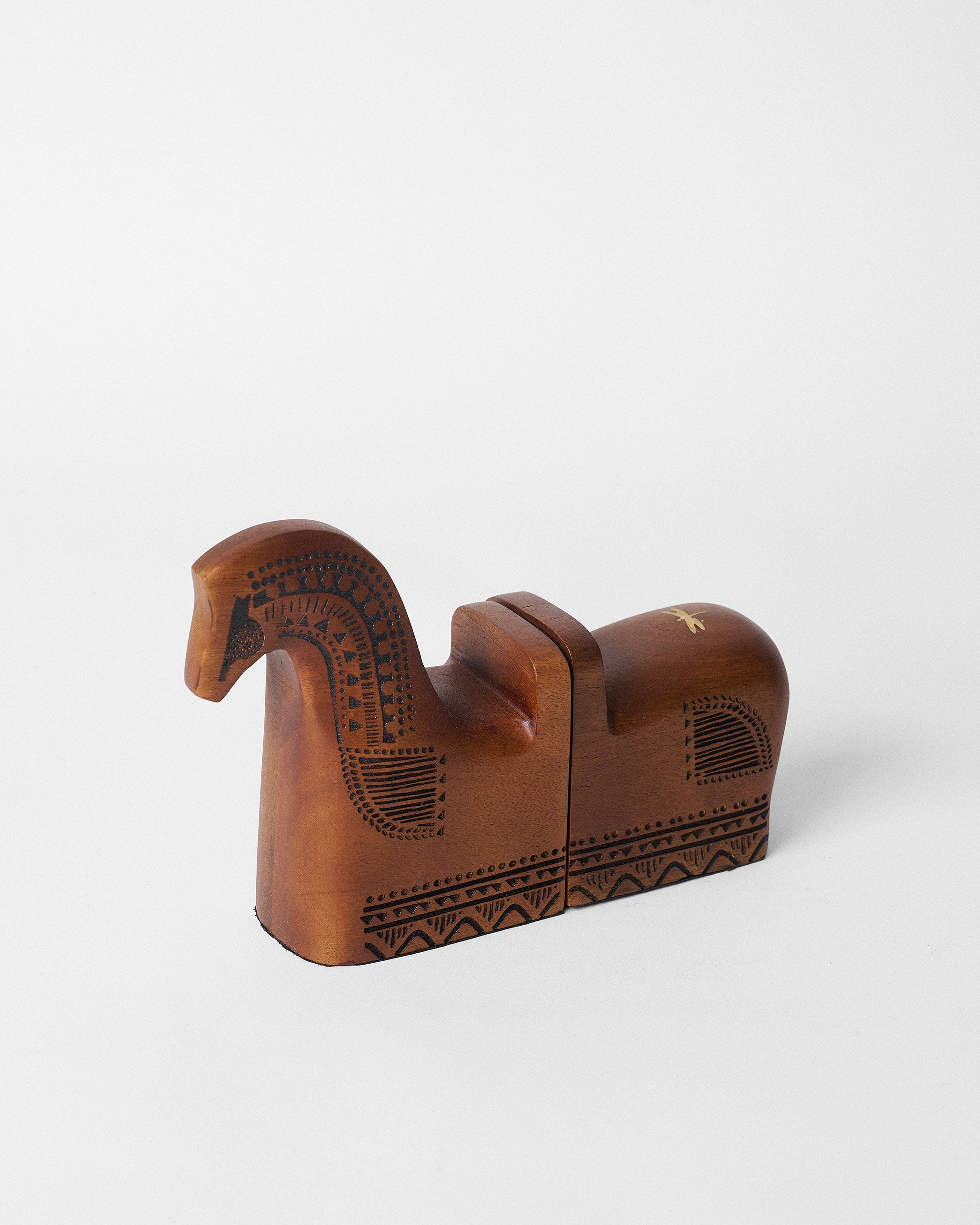 Steed Bookends