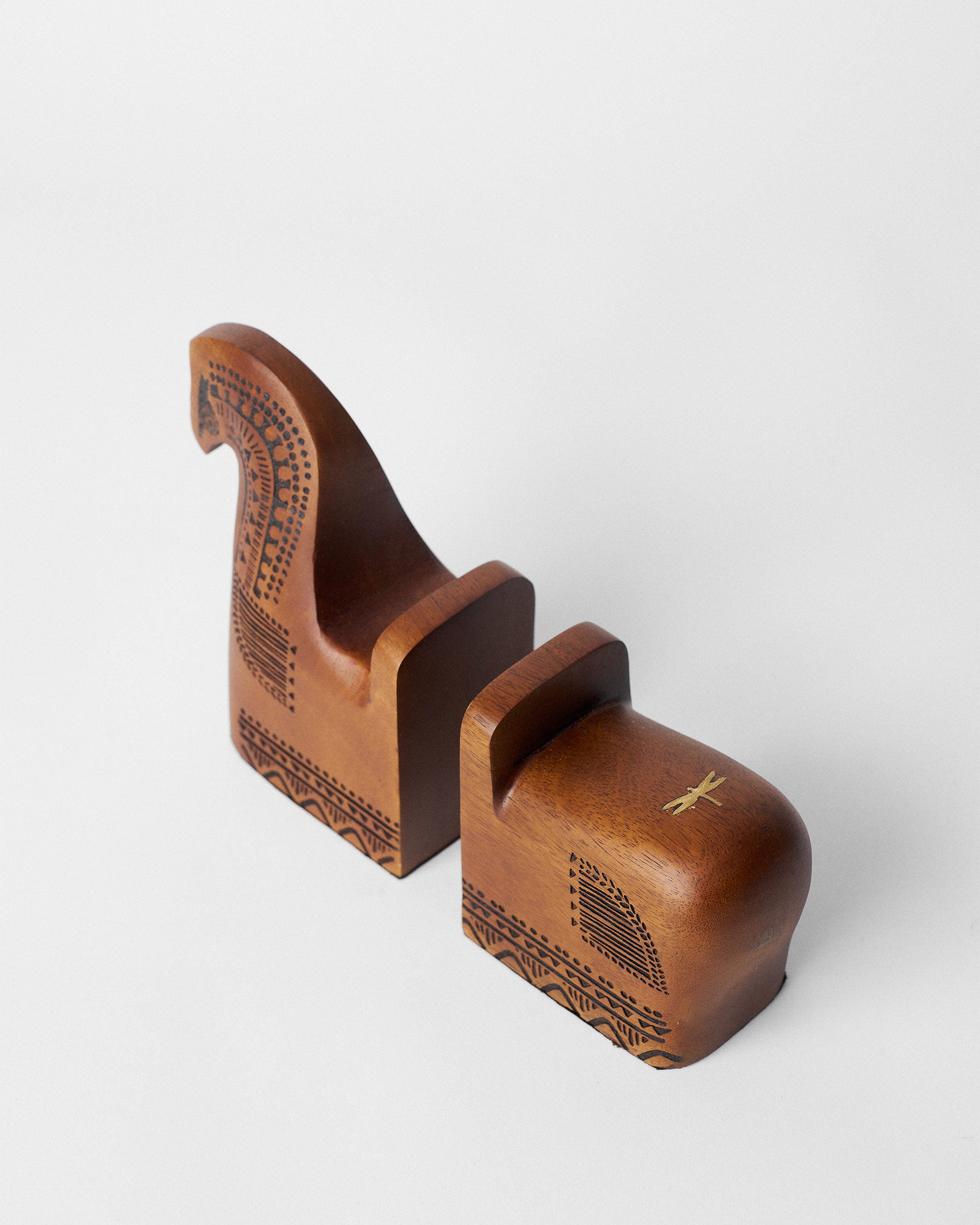 Steed Bookends