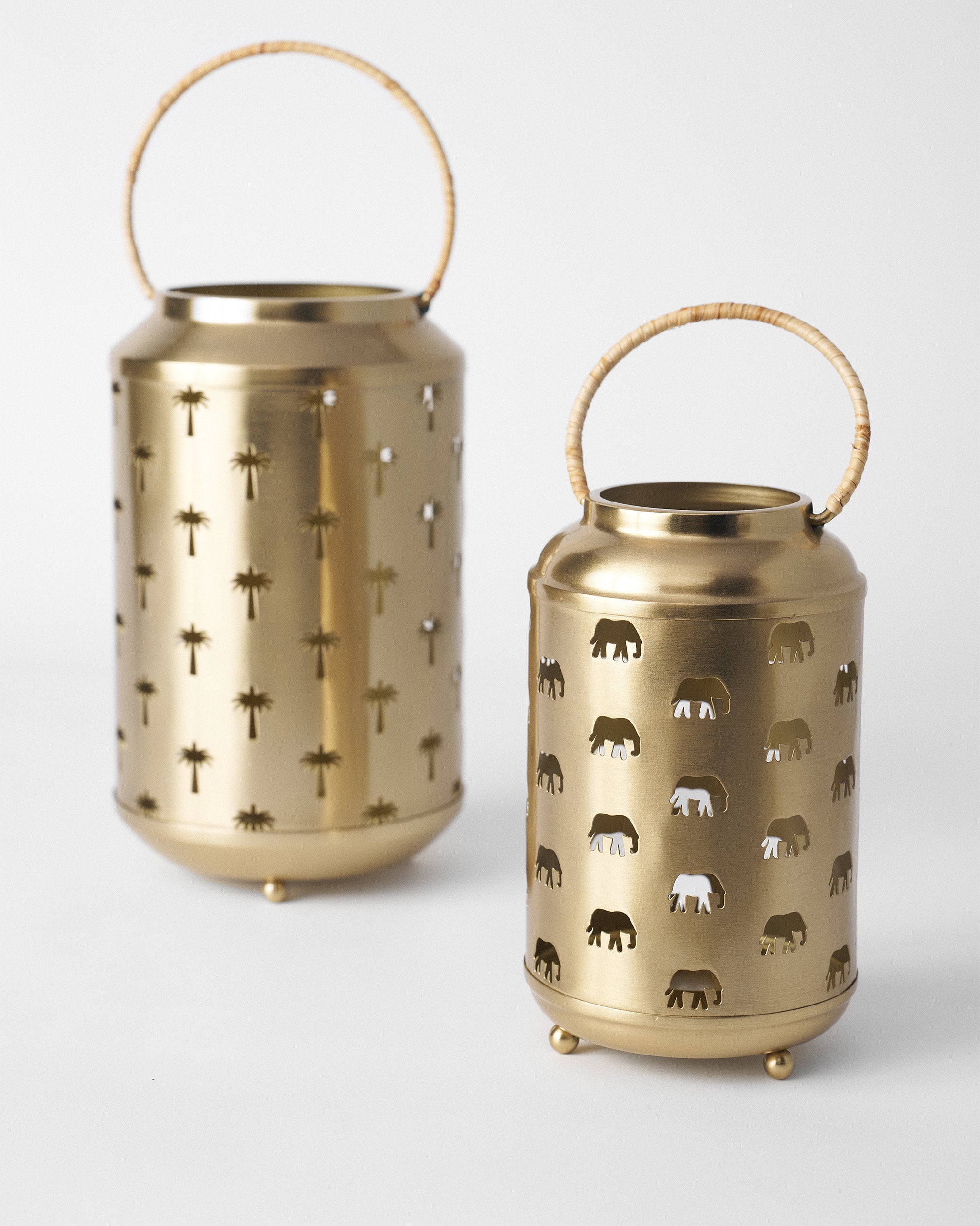 Ele Palm lantern - Set of 2
