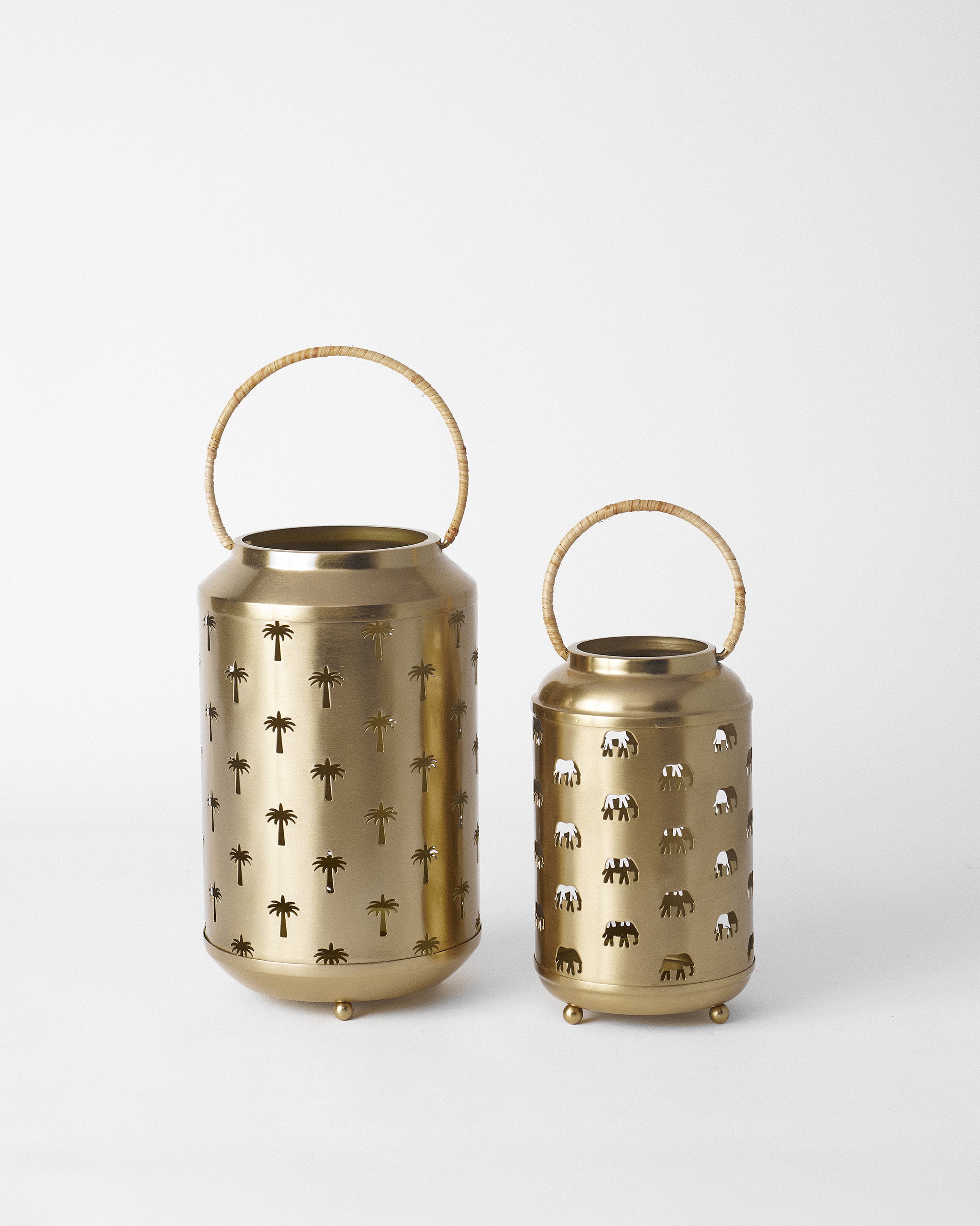 Ele Palm lantern - Set of 2