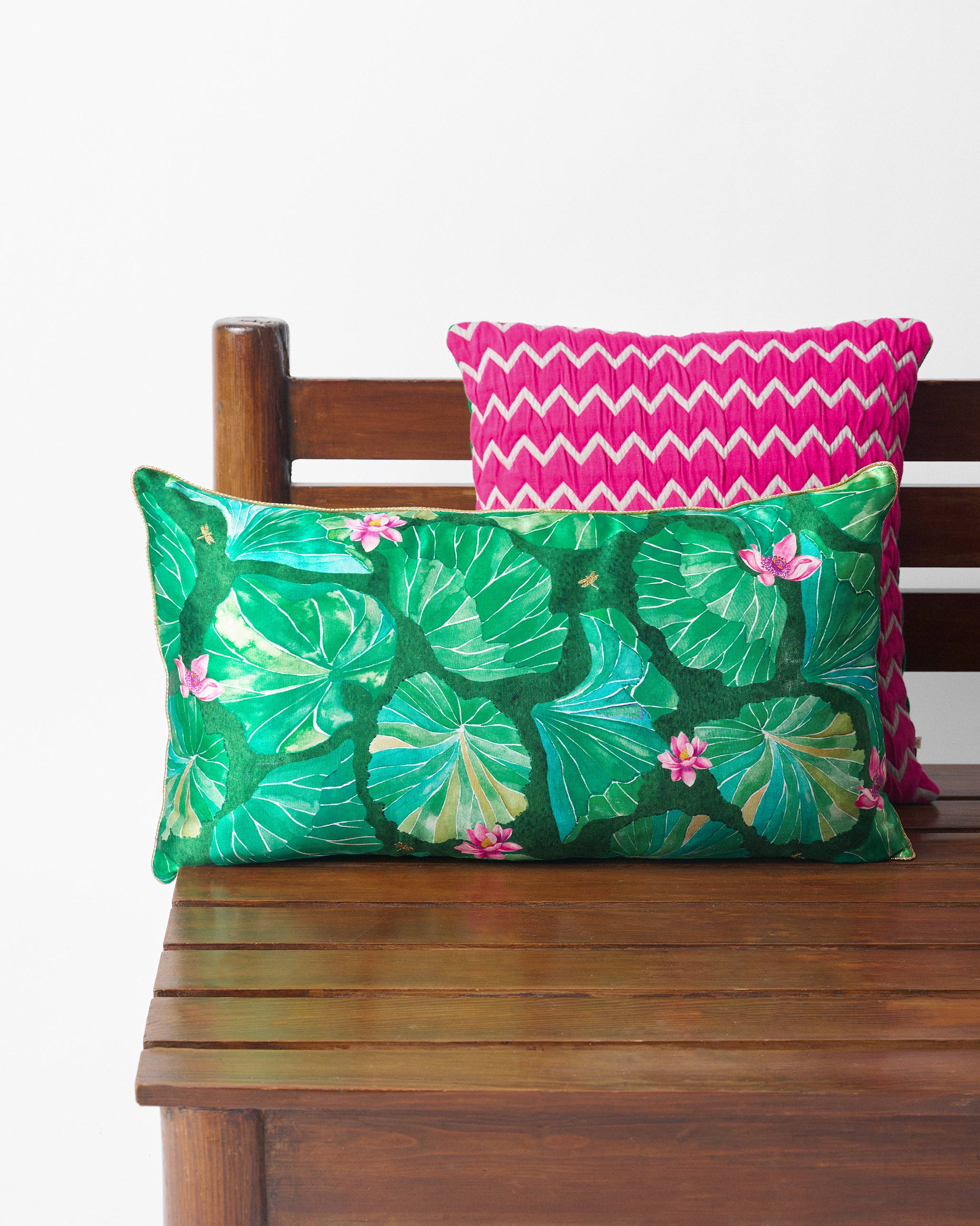Lily Pond Cushion Cover