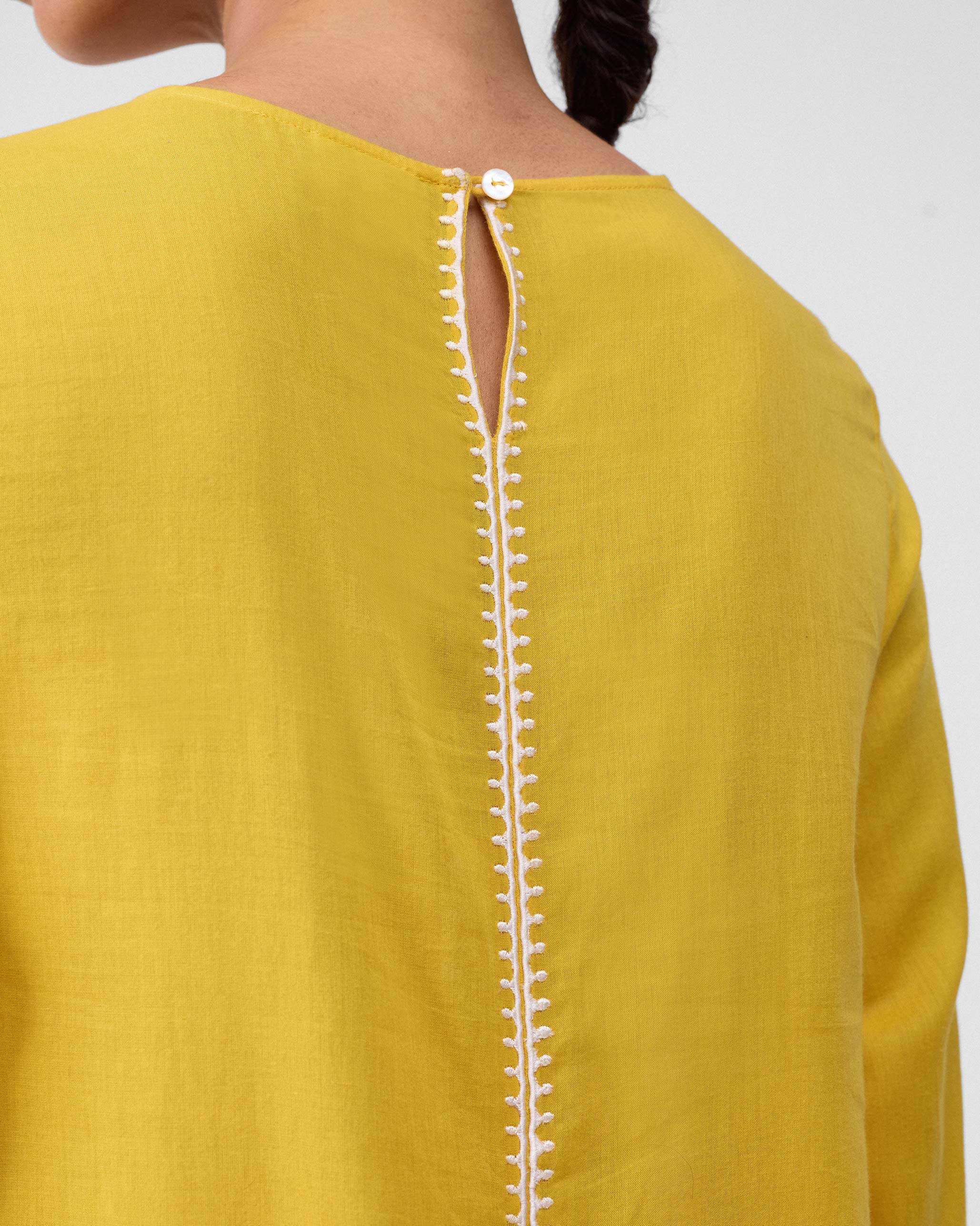 Ayat Kurta - Turmeric Yellow
