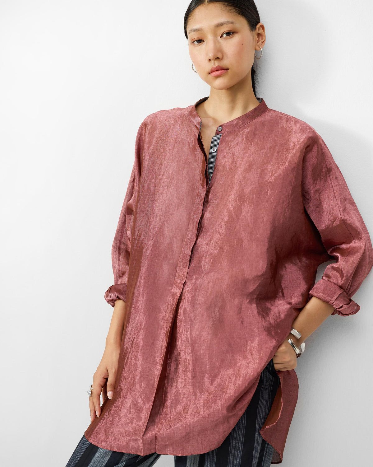 Tab Top - Pink