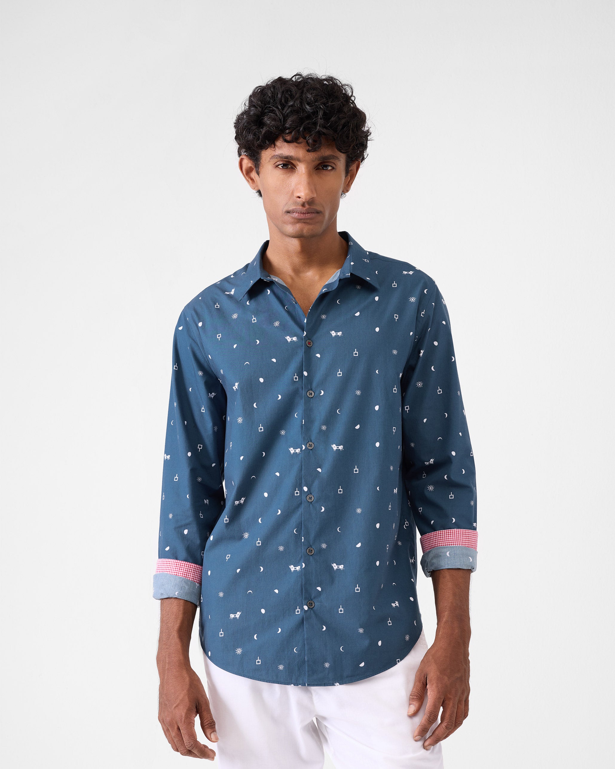Hakuna Shirt - Navy Print