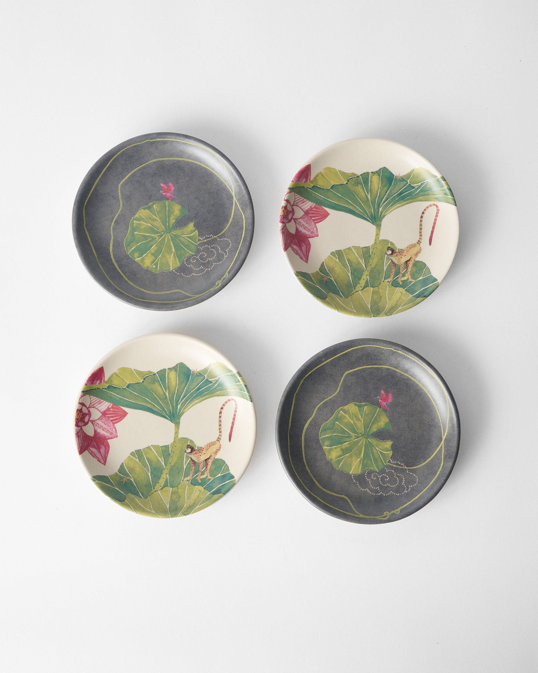Float Tea Plate - Set of 4