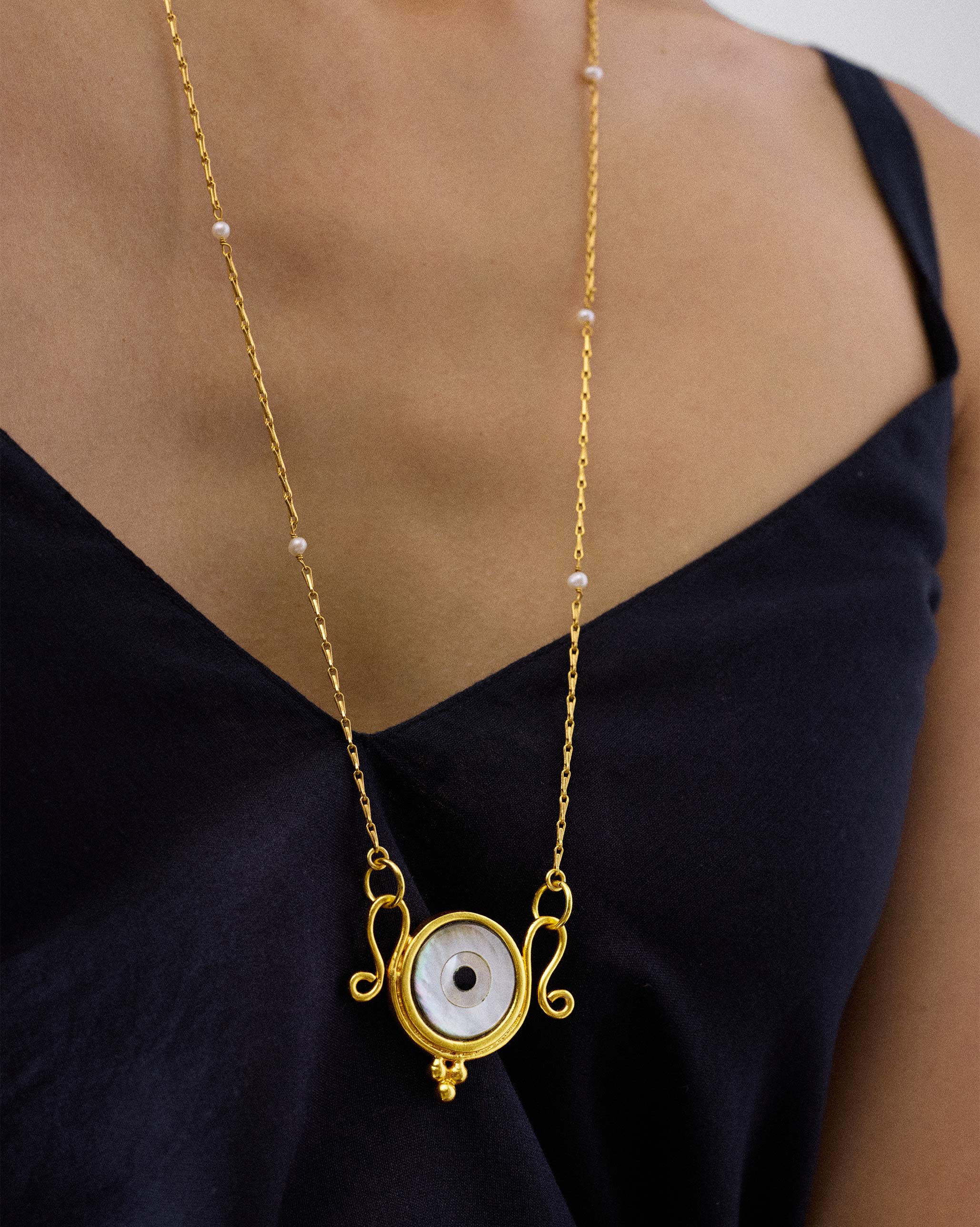 Turki Nazar Chain - Gold