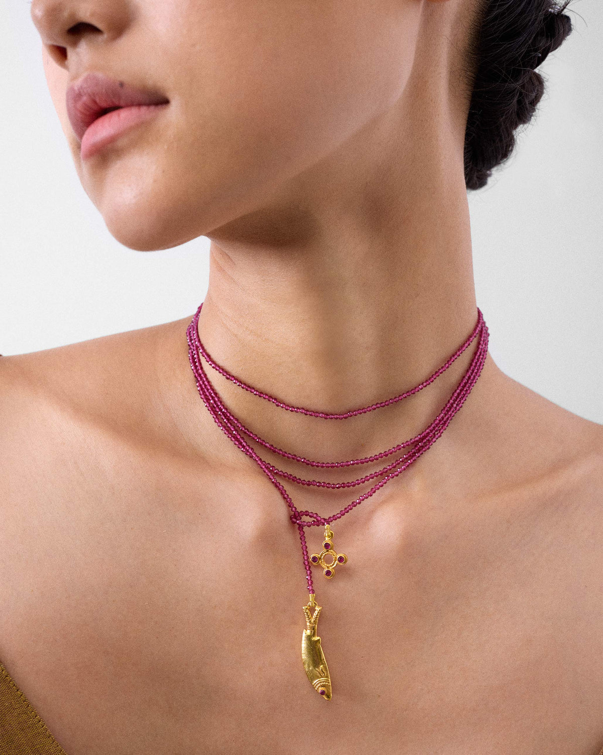 Jal Pari Necklace - Gold