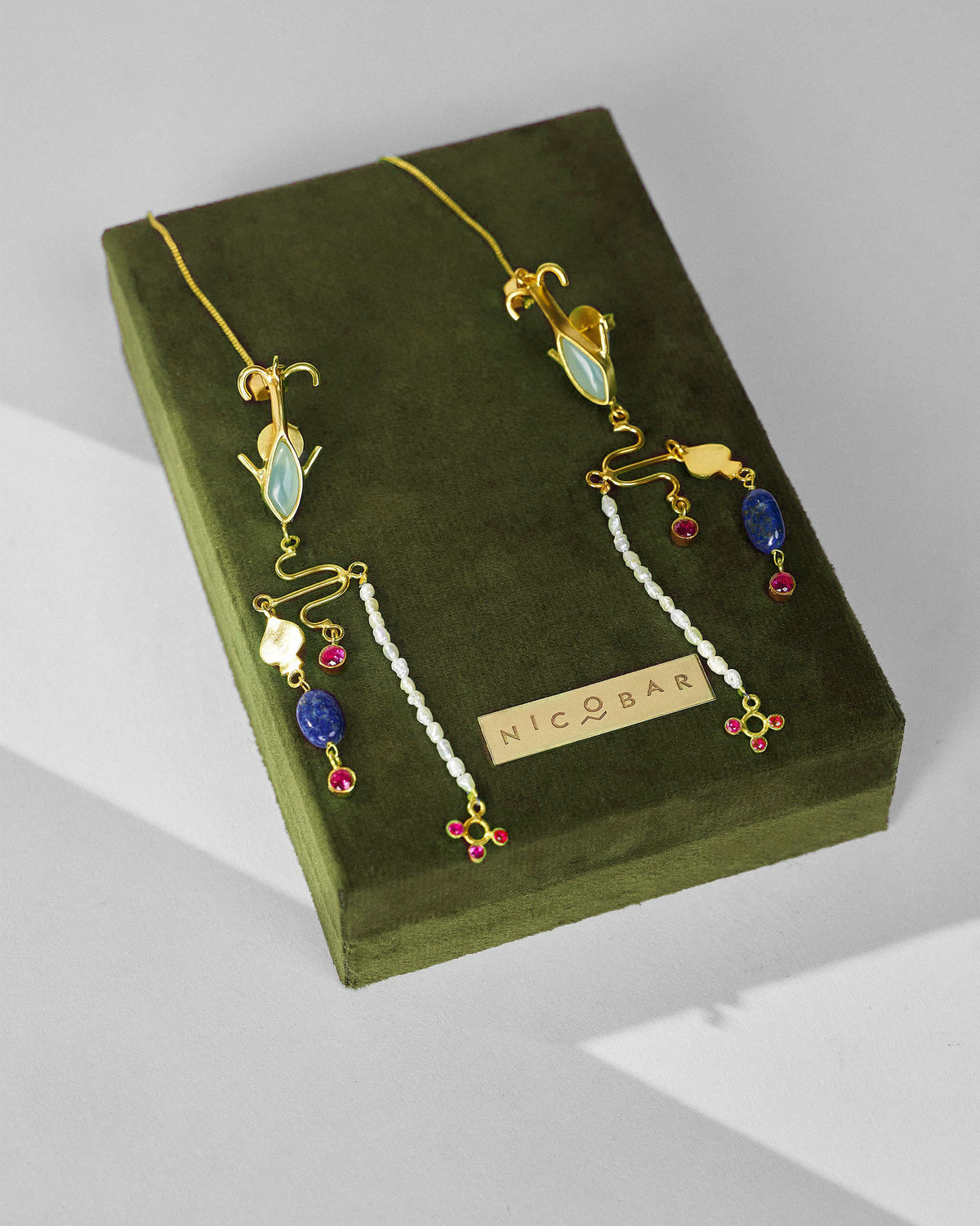Indus Danglers - Gold