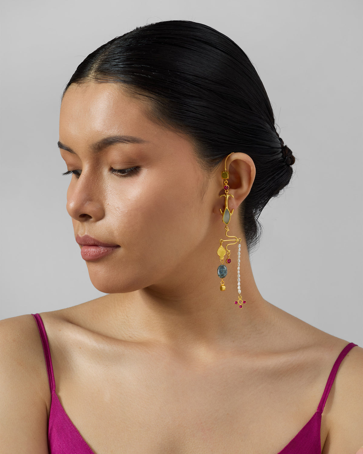 Indus Danglers - Gold