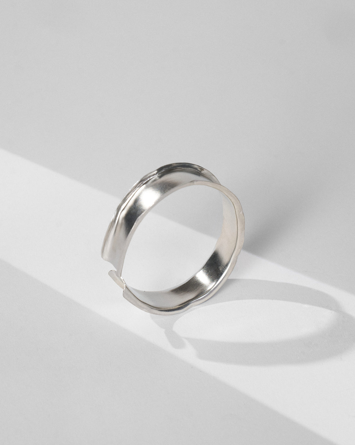 Batur Bangle Thick - Silver