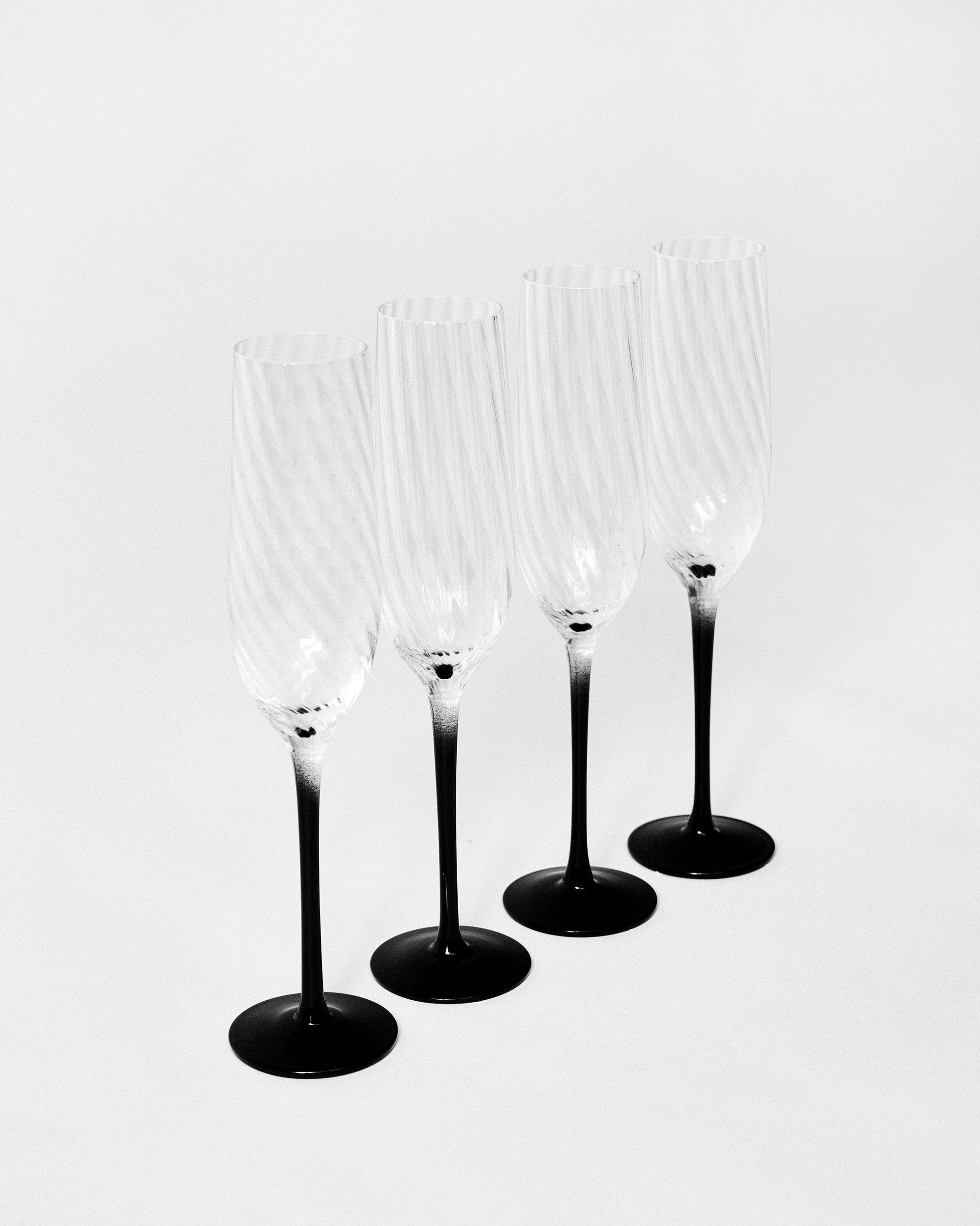 Float Champagne Flute - Set of 4