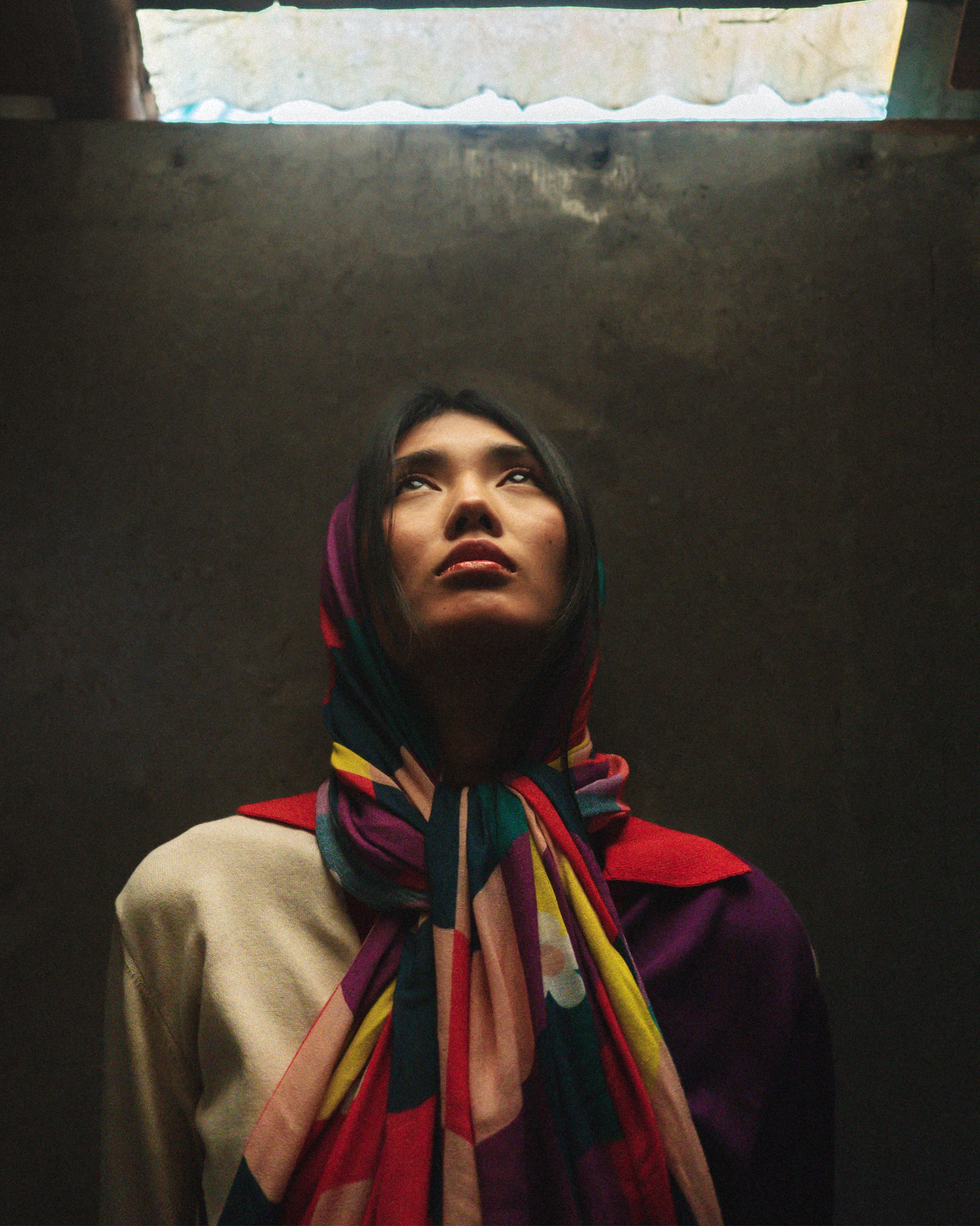 Checked Shawl - Multicolour