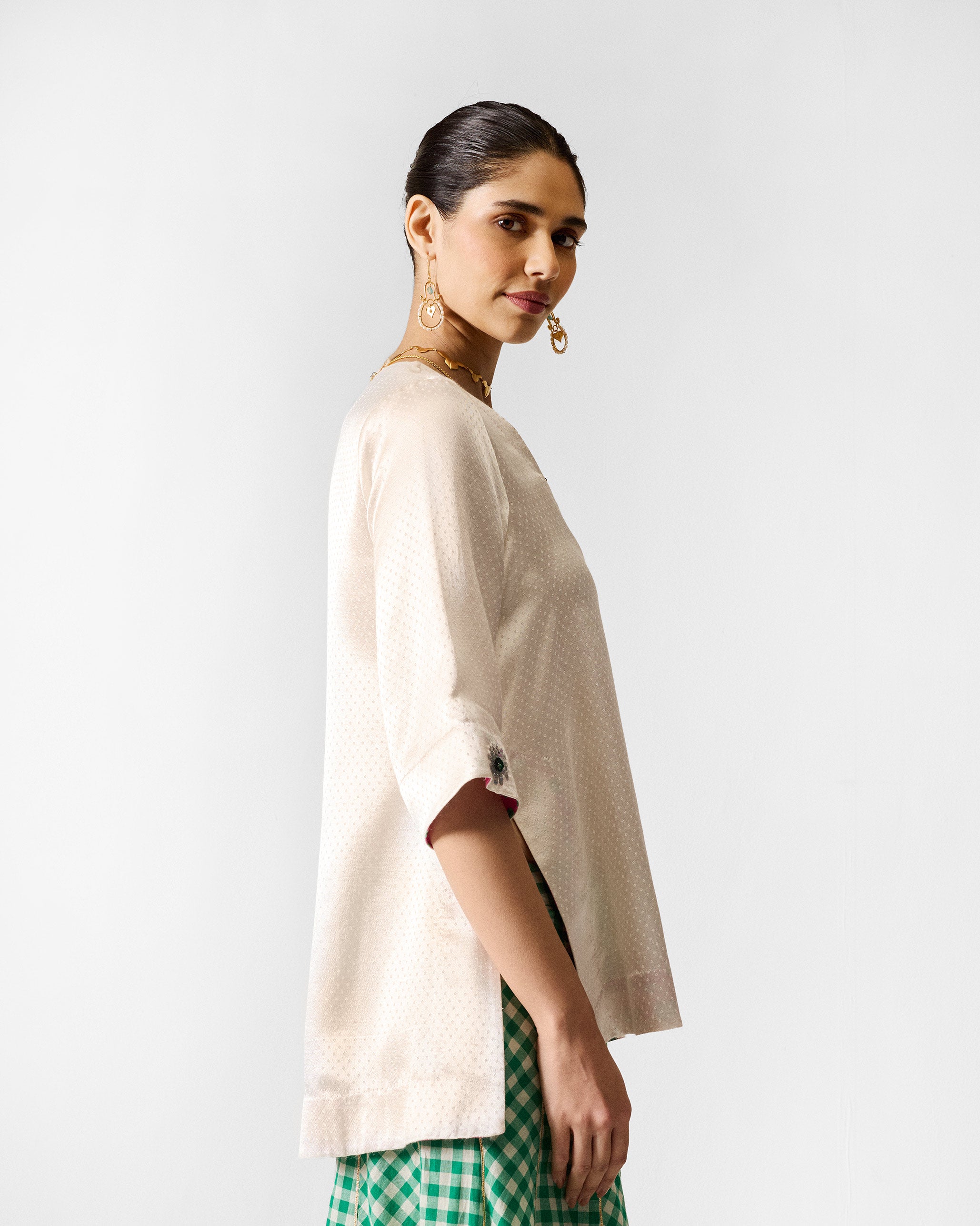 Hampi Top - Ivory