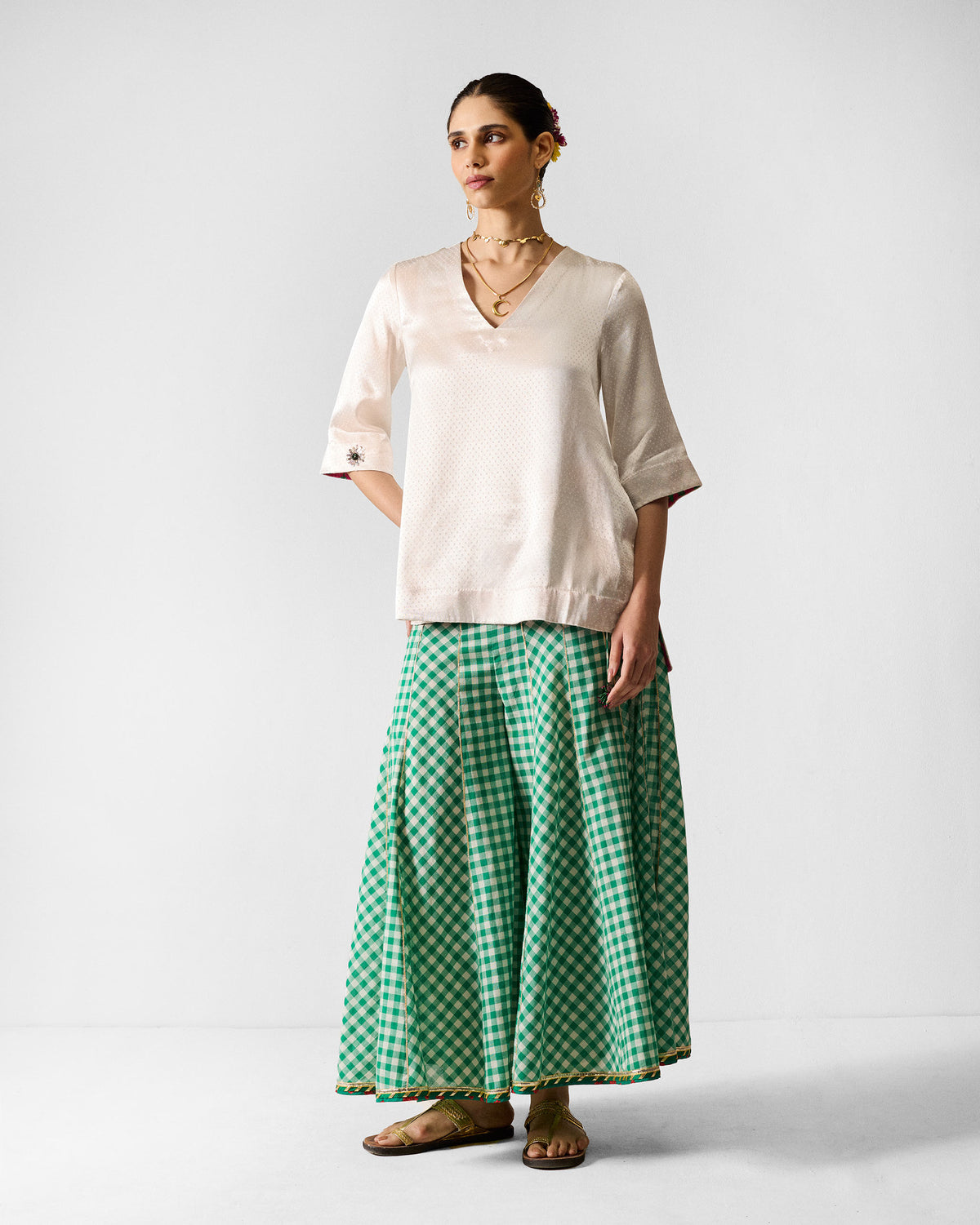 Hampi Top - Ivory