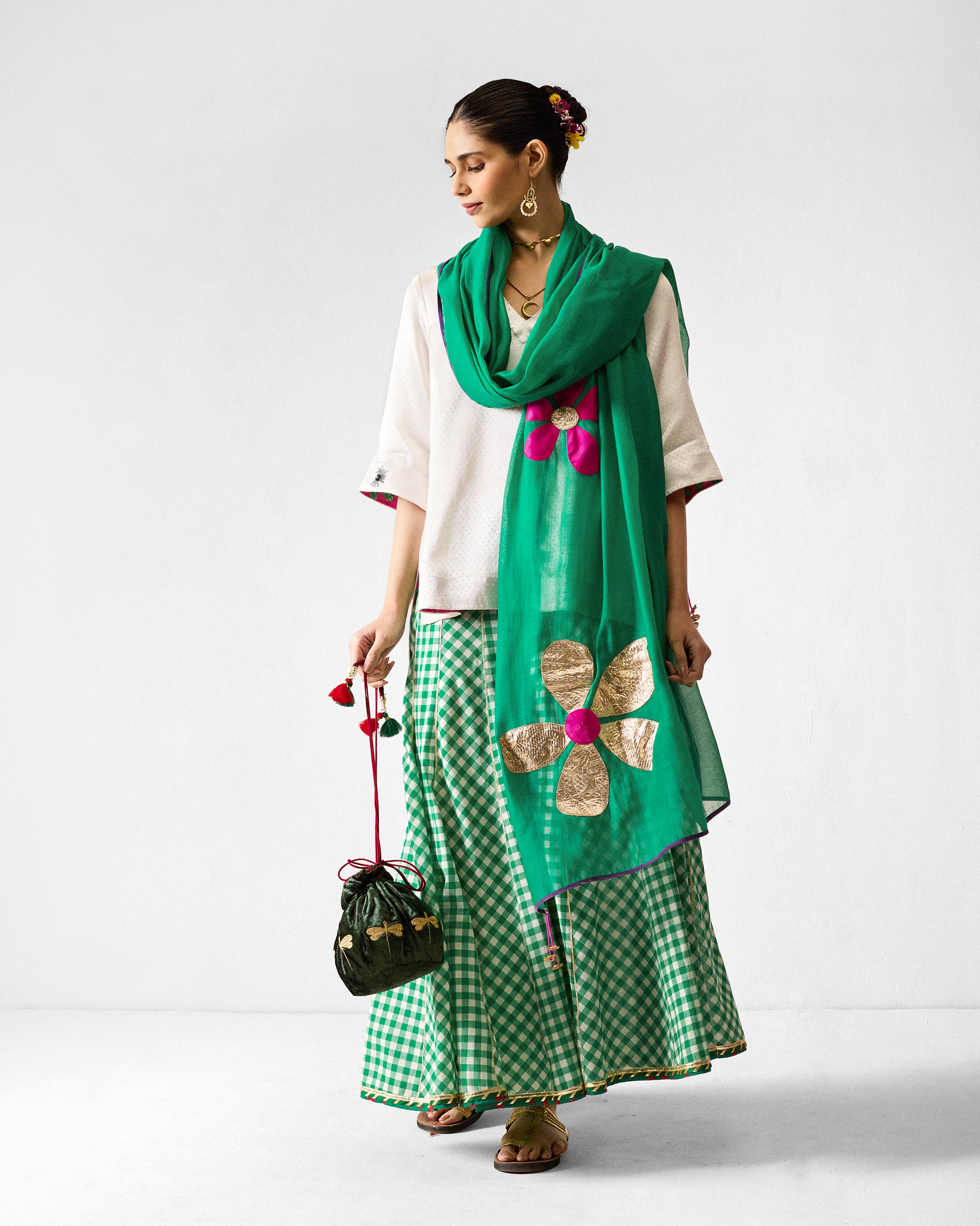 Hampi Top - Ivory