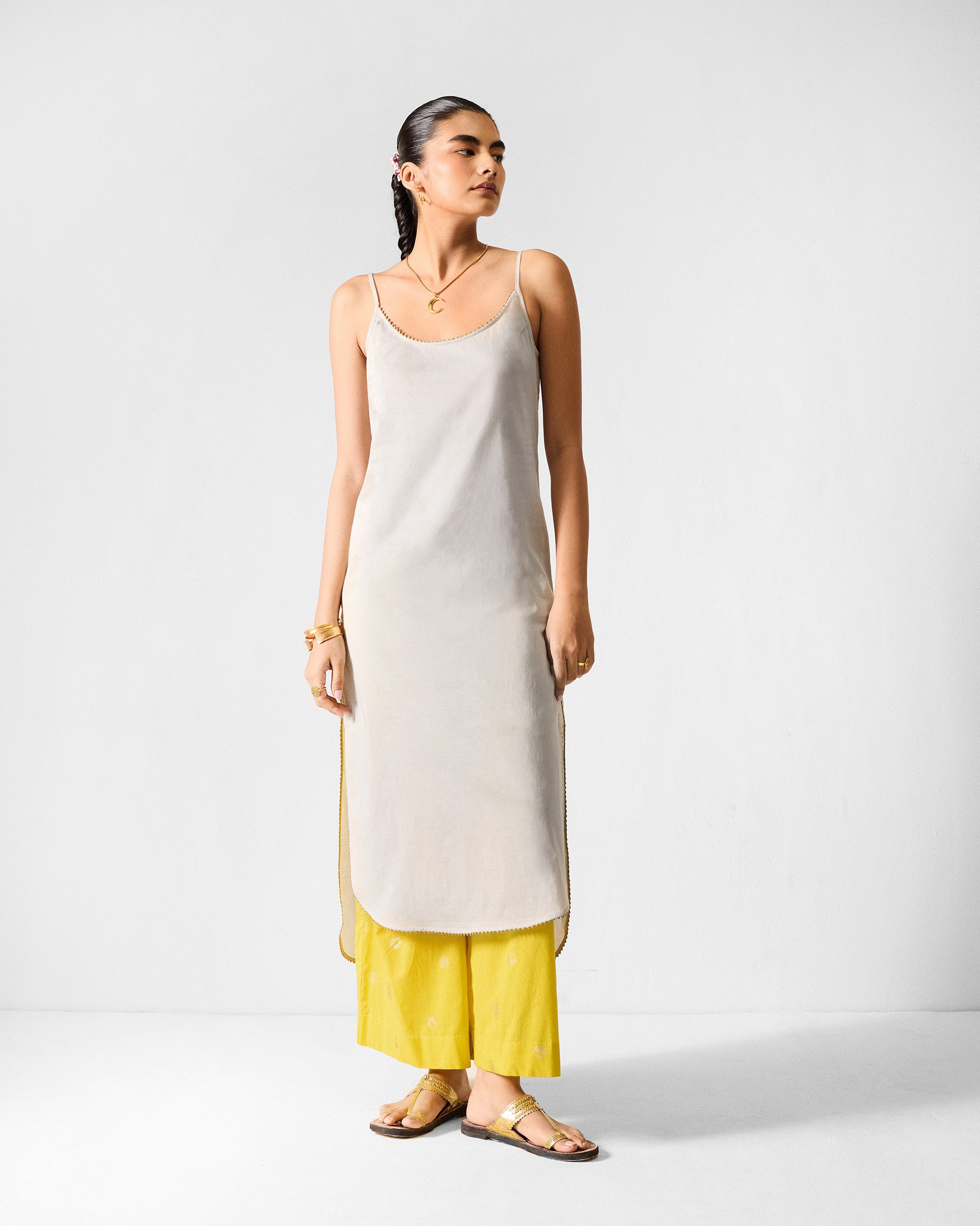 Kumaon Slip - Grey