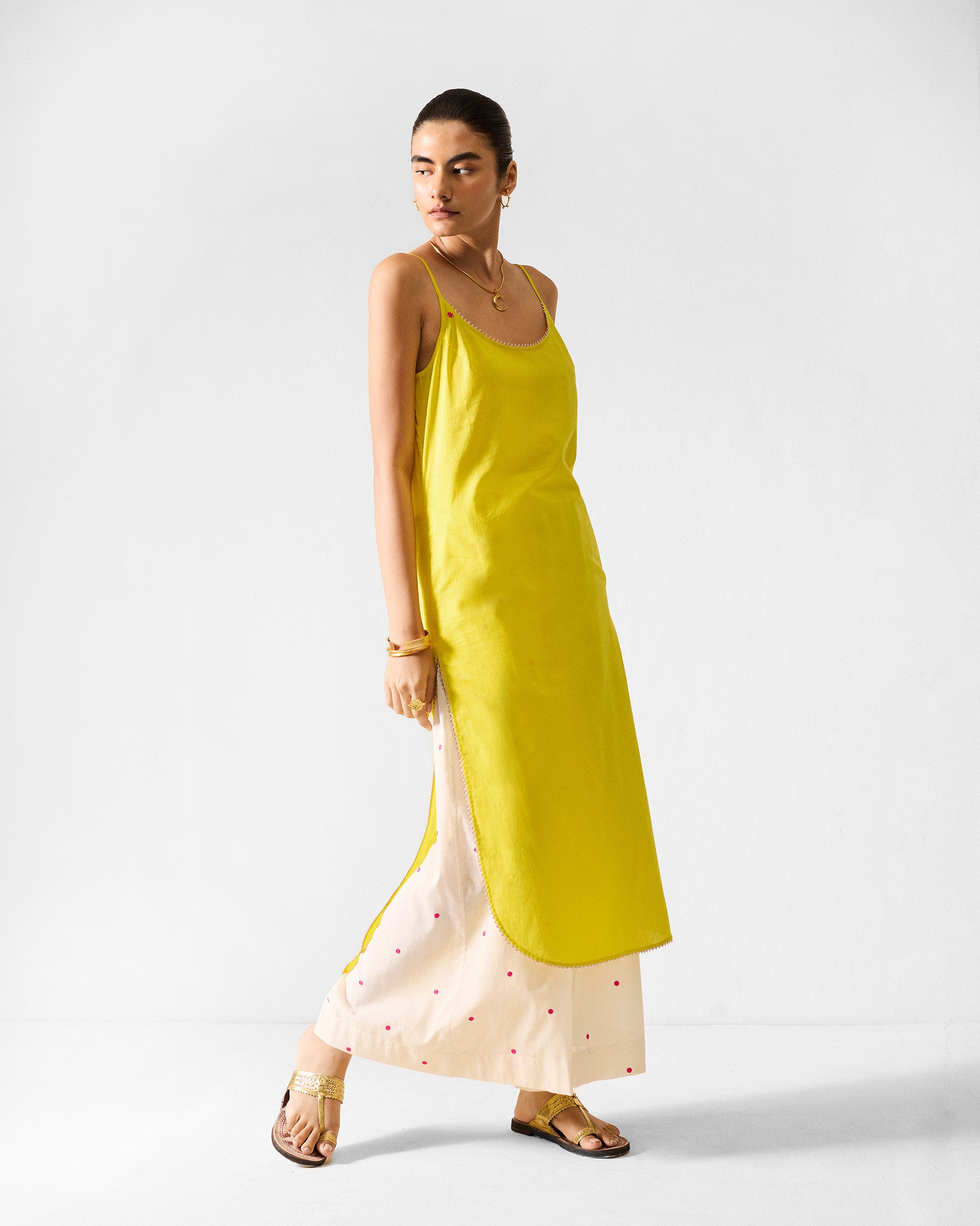 Kumaon Slip - Lime