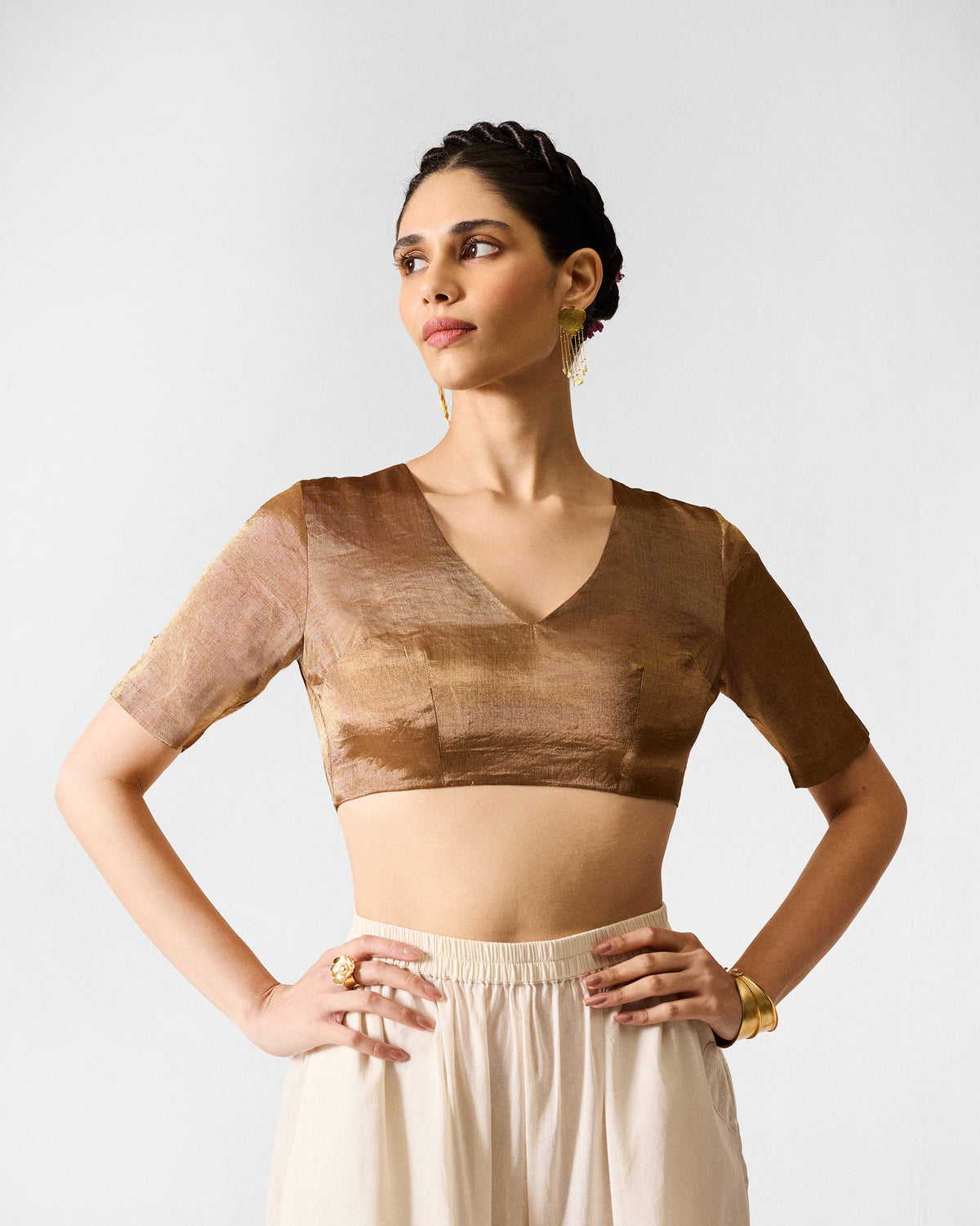 Dori Blouse - Gold