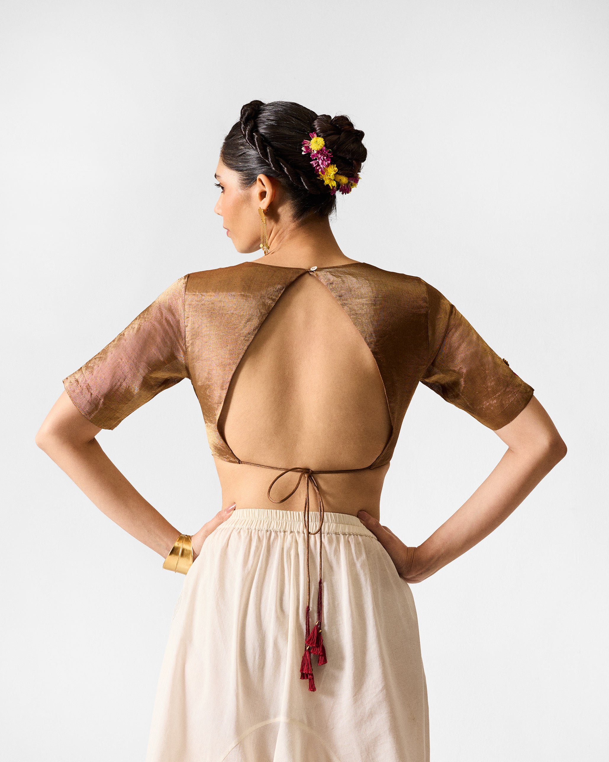Dori Blouse - Gold