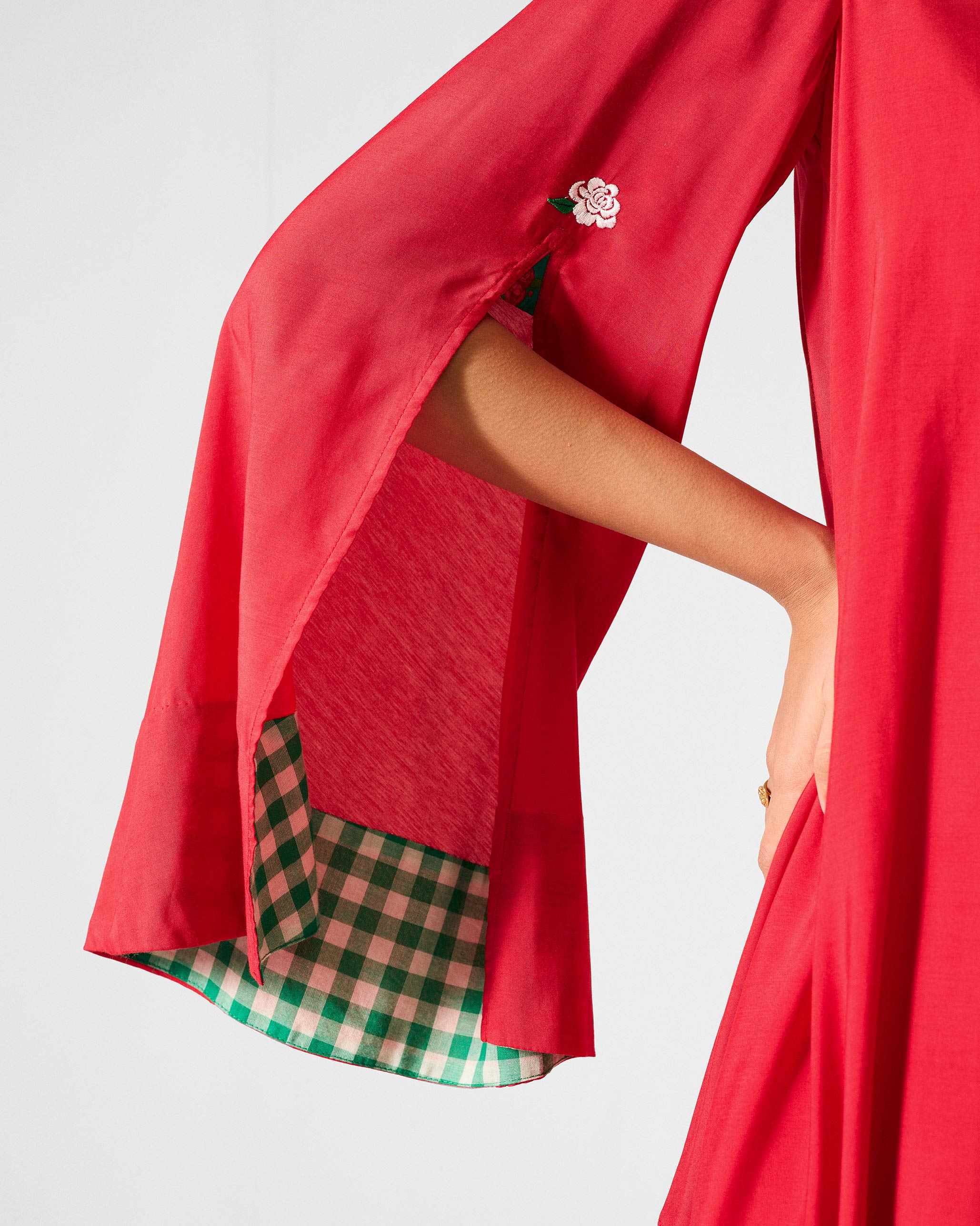 Panaji Top - Red