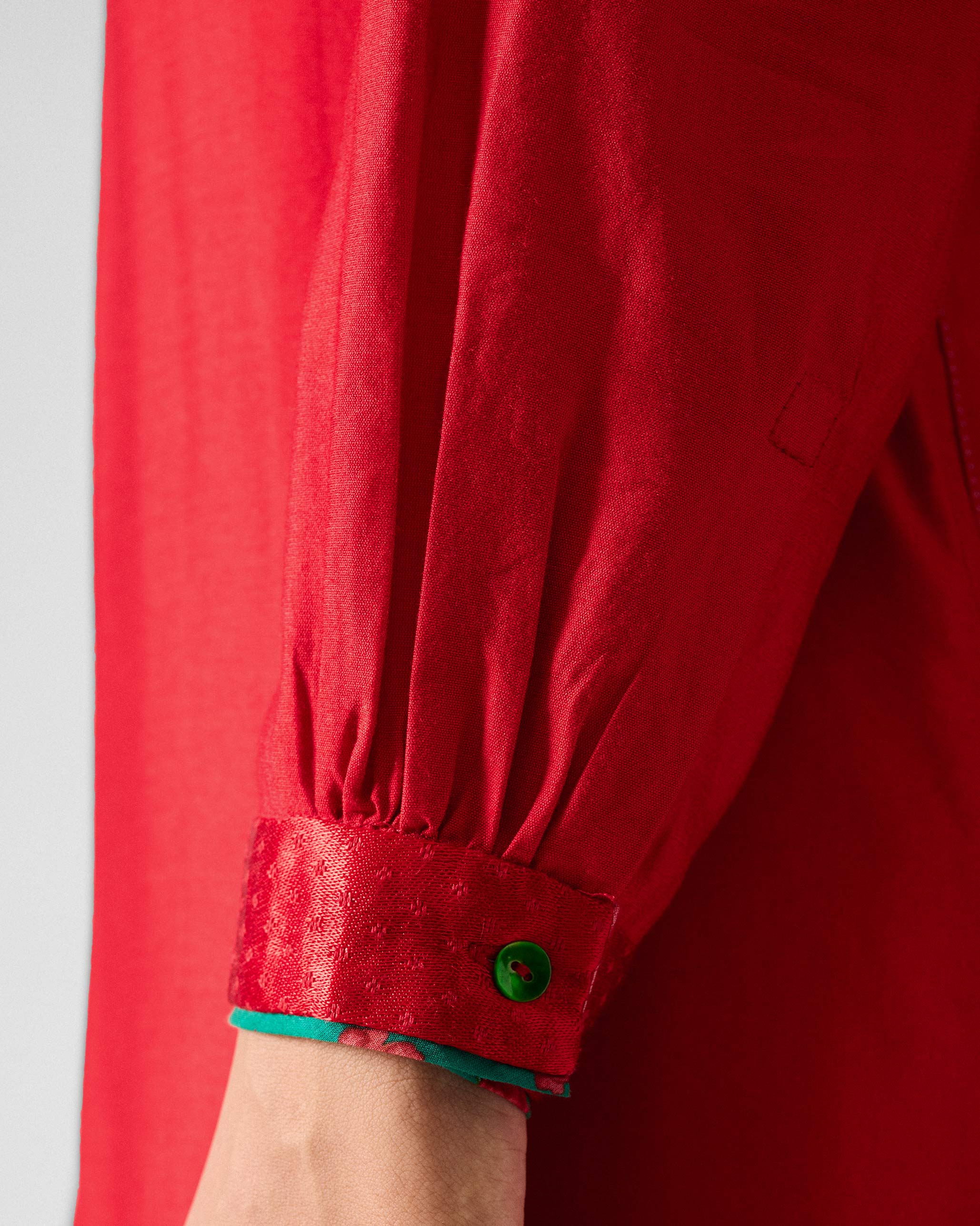 Chaand Kurta - Red