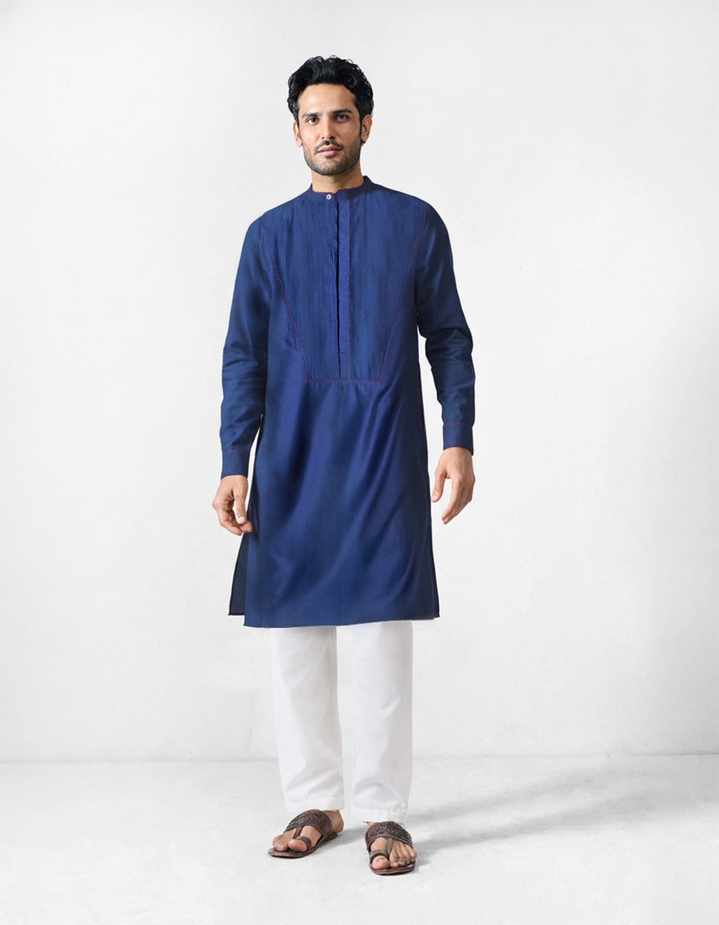 Talha Kurta - Navy