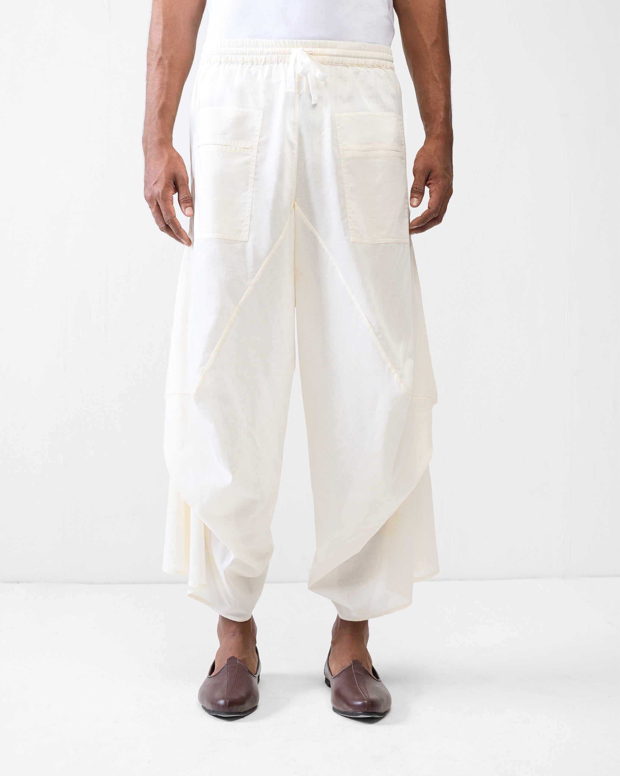 Tahir Trousers - Ivory