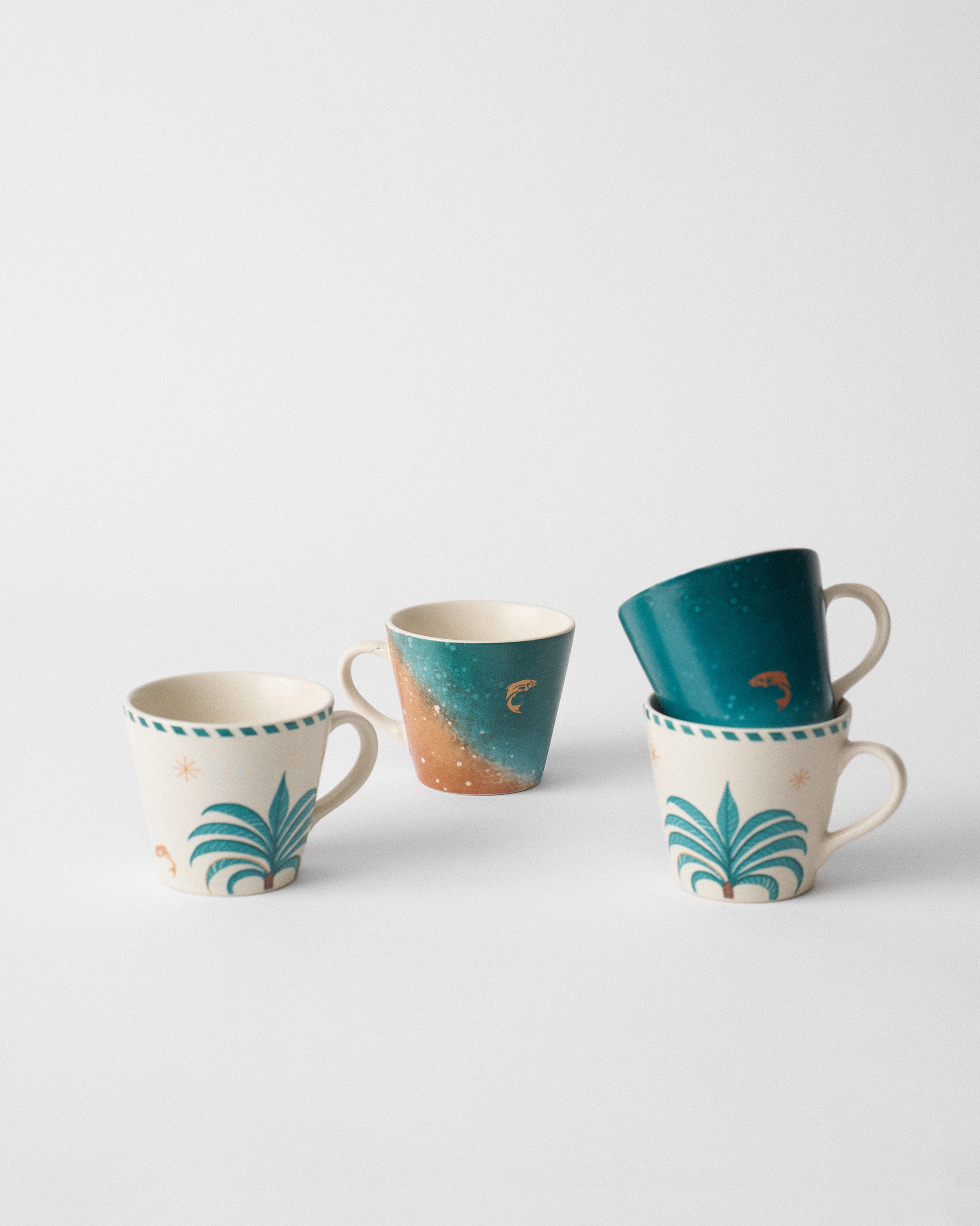 Aluna Espresso Mug - Set of 4 - TSSxNB