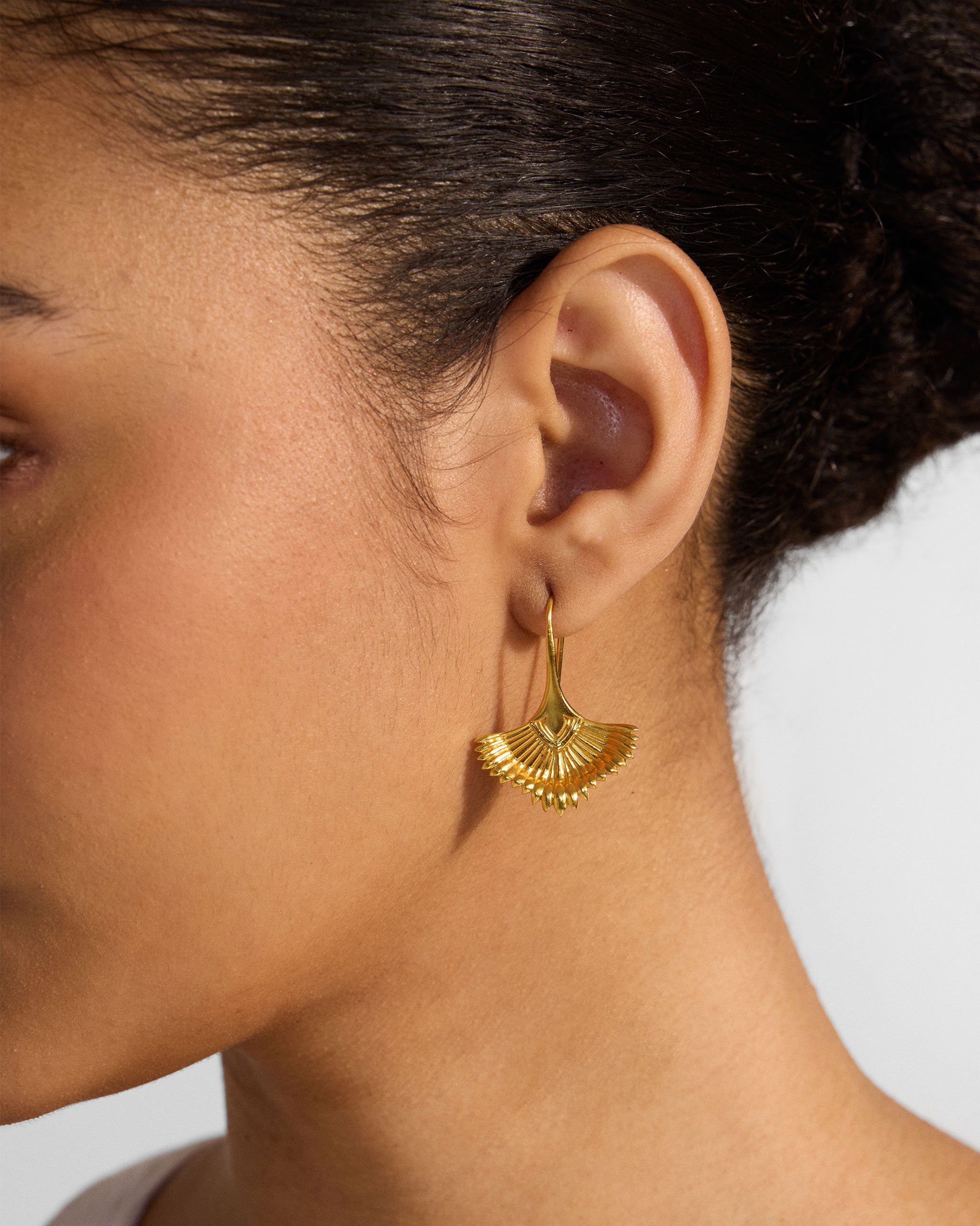 Festive Palm Danglers - Gold