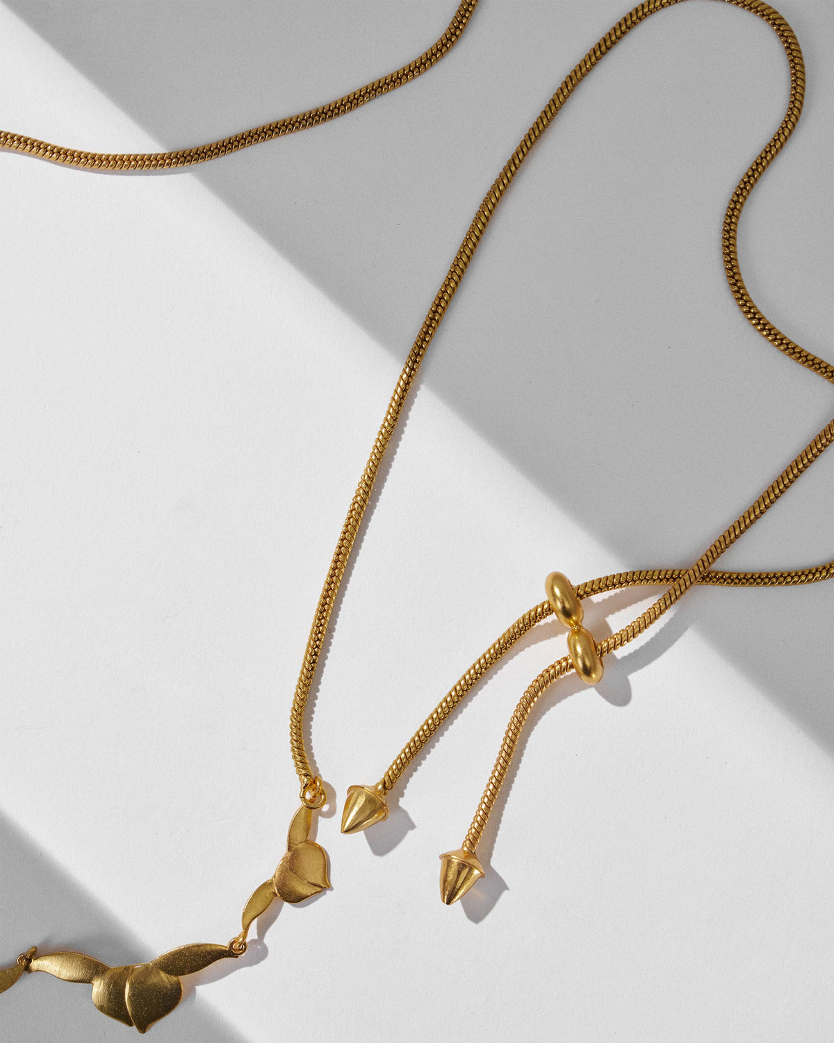 Kamal Haar Necklace - Gold