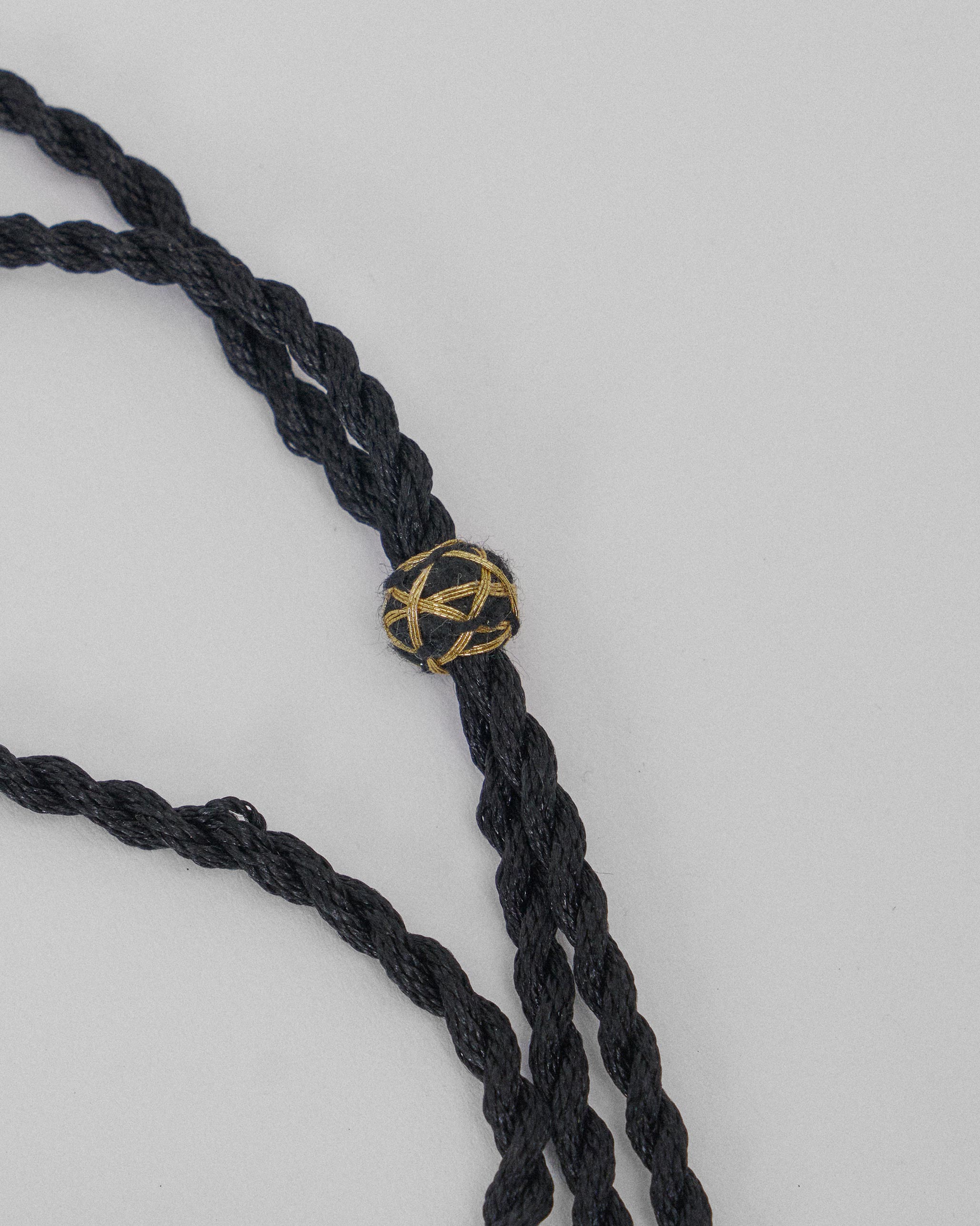 Oynx Necklace - Gold & Black