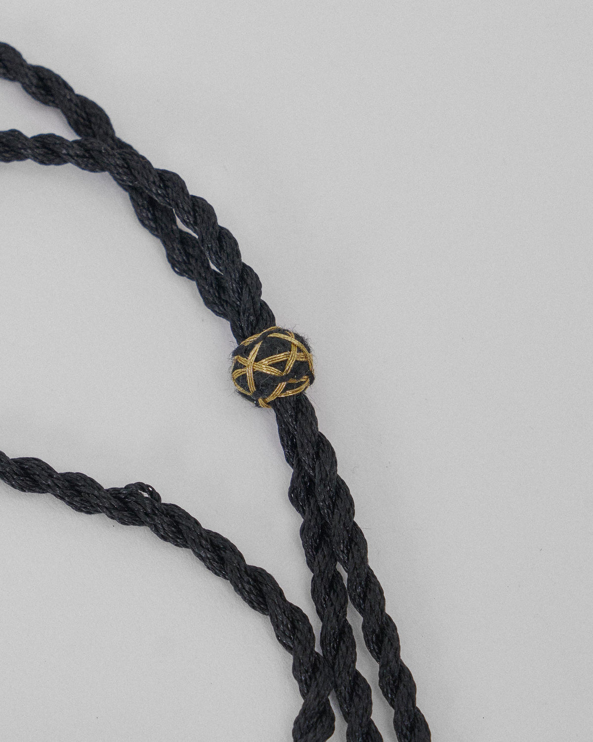 Oynx Necklace - Gold & Black